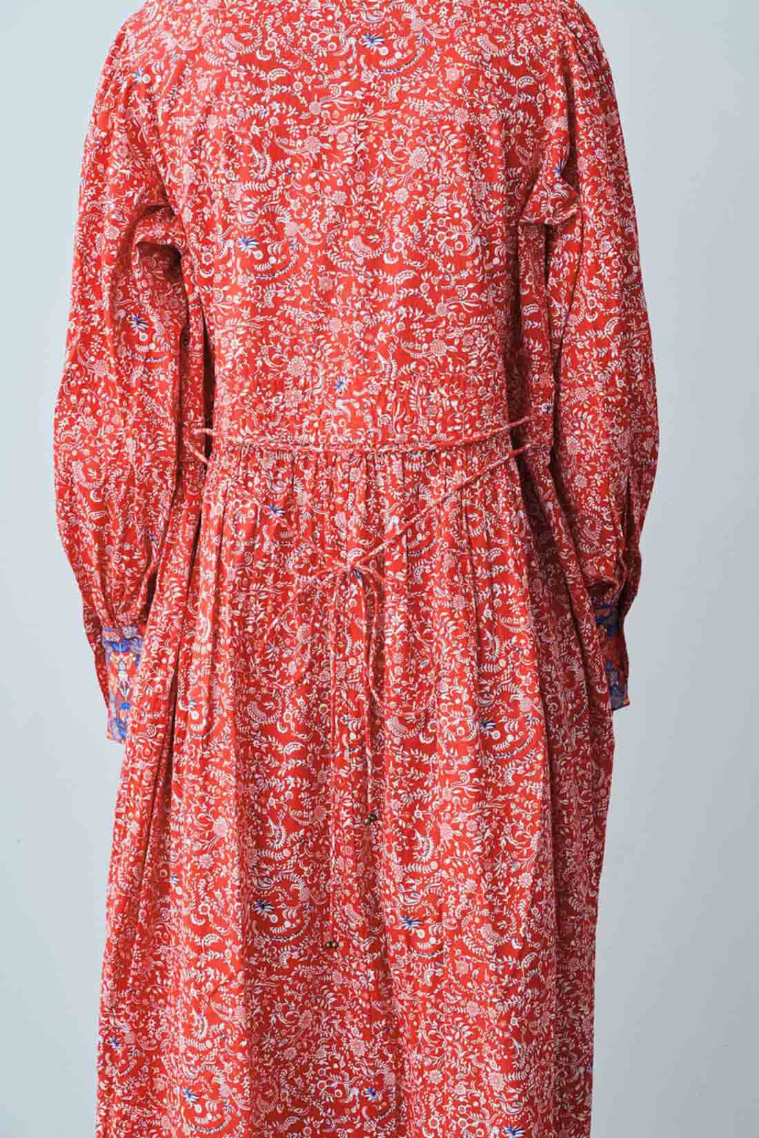 MEDE19F [メデ・ジュウキュウ]|MEDE19F　〈MADE IN INDIA COLLECTION〉プリントコットンドレス