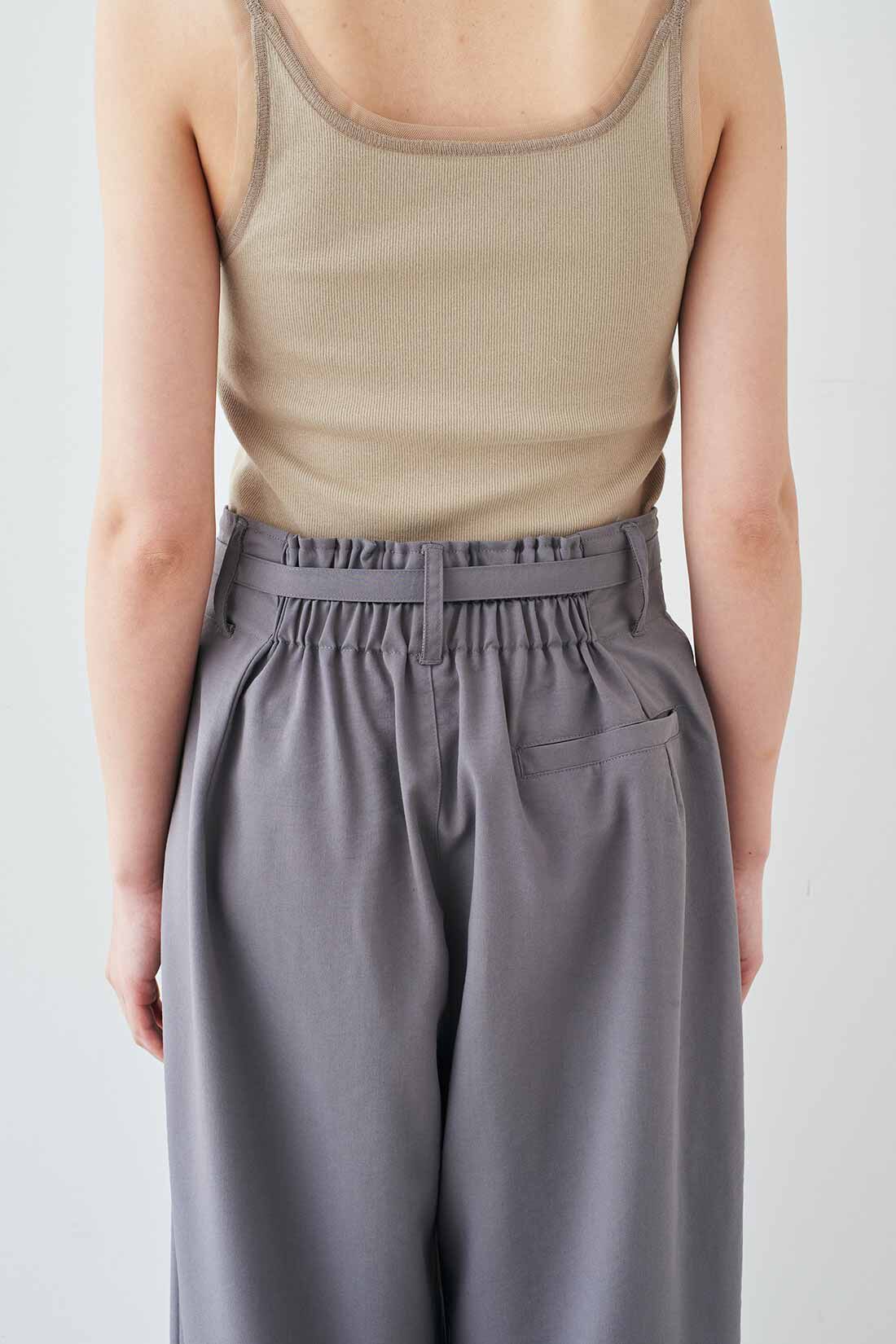 MEDE19F [メデ・ジュウキュウ]|MEDE19F　ベルト付きバギーパンツ