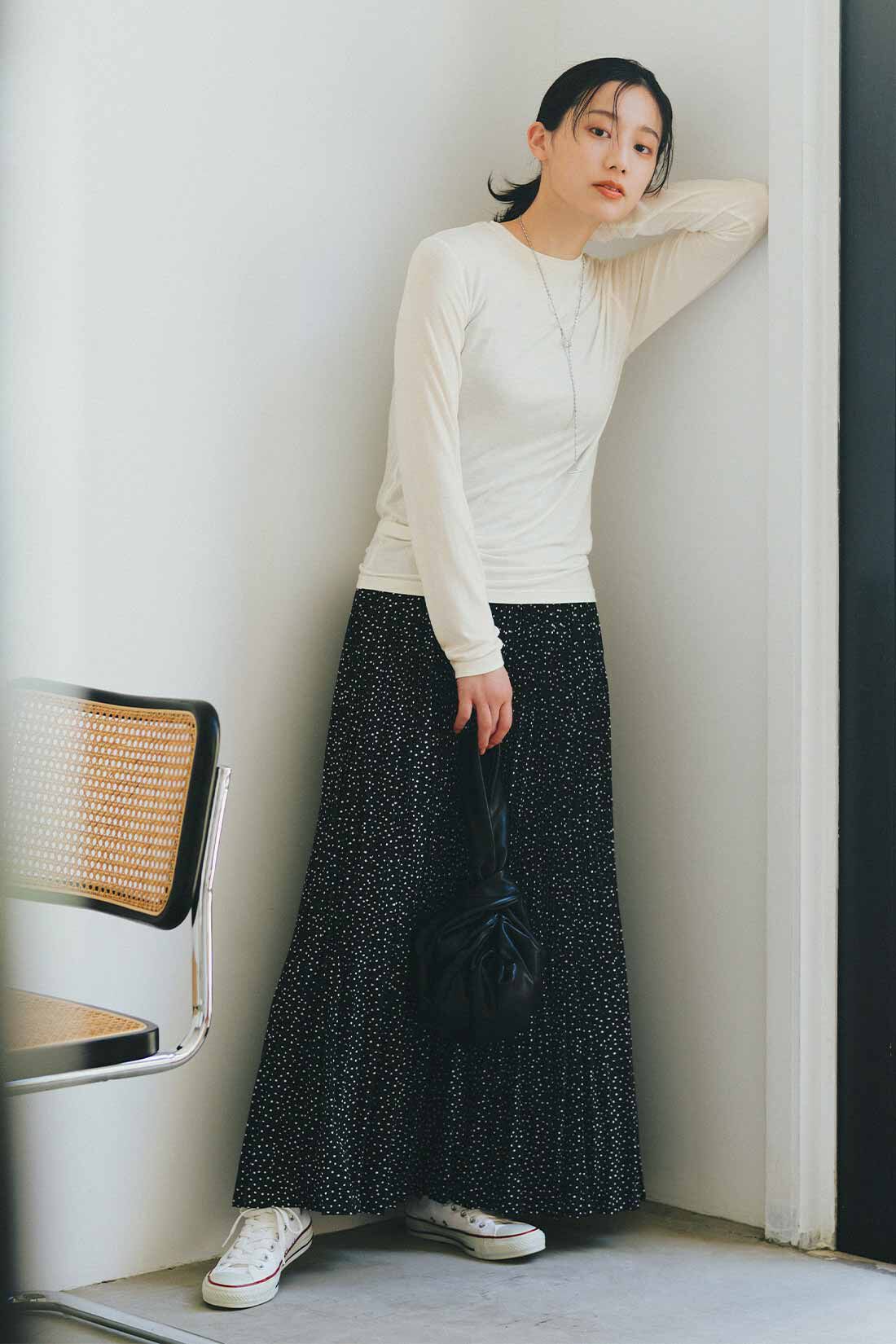 THREE FIFTY STANDARD［スリーフィフティースタンダード］|THREE FIFTY STANDARD シアーなクルーネックのロングスリーブTシャツの会