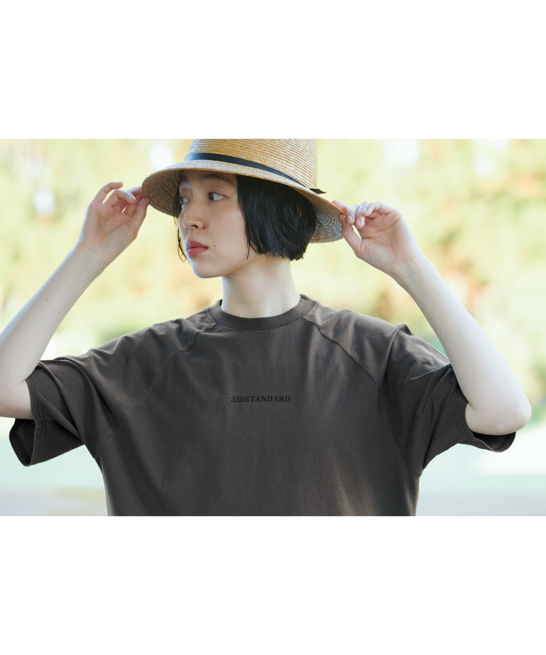THREE FIFTY STANDARD［スリーフィフティースタンダード］|THREE FIFTY STANDARD　ピグメント加工のロゴプリントＴシャツの会
