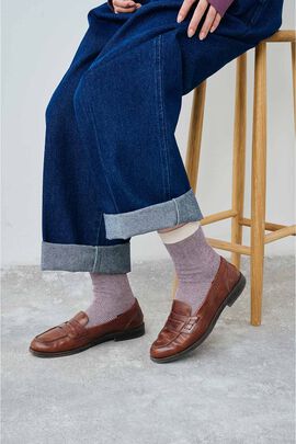 THREE FIFTY STANDARD | シックなジャカードソックスセット