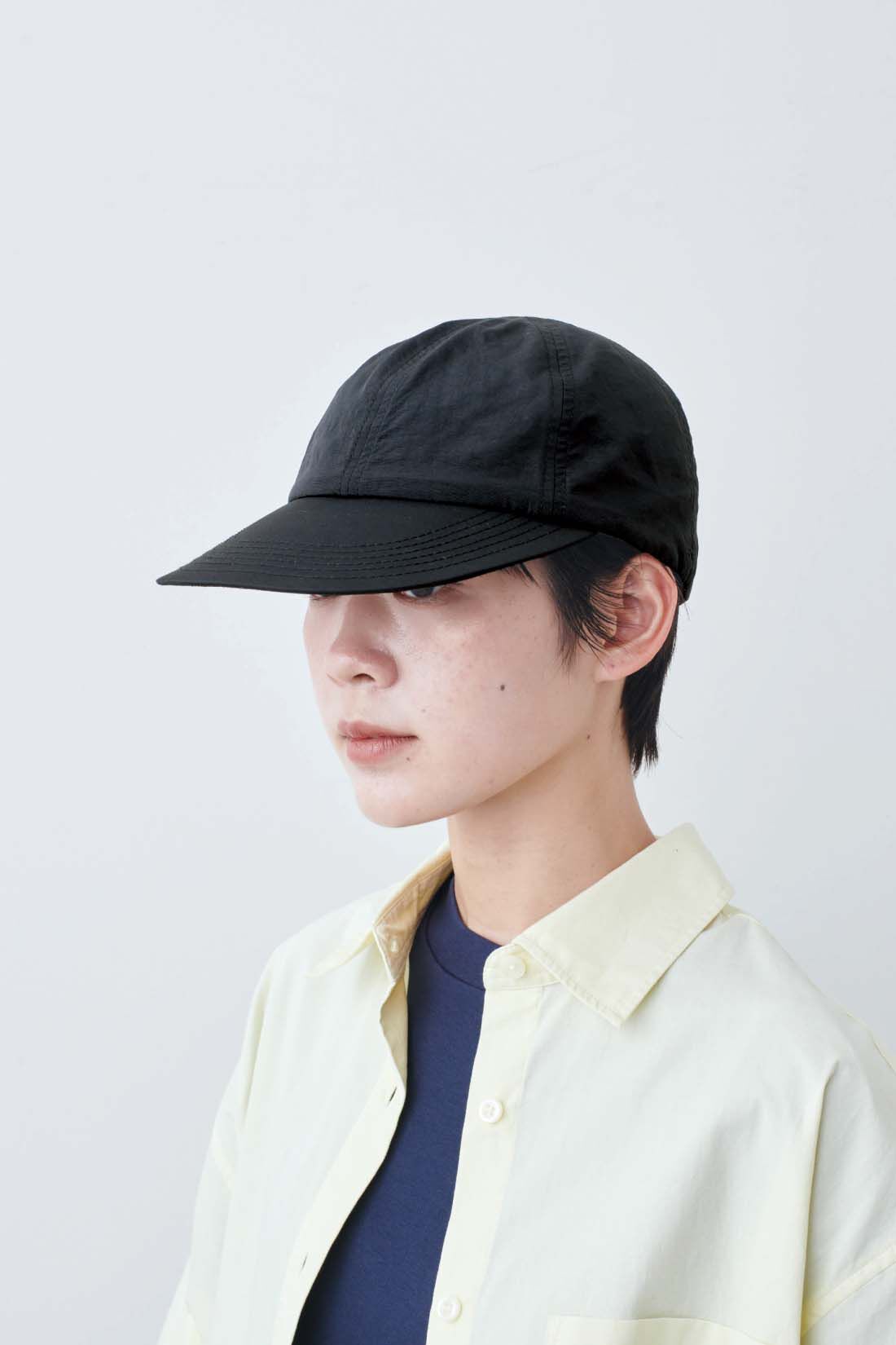 THREE FIFTY STANDARD［スリーフィフティースタンダード］|THREE FIFTY STANDARD　タウンユースにも使えるアウトドアキャップ〈ブラック〉|FRONT