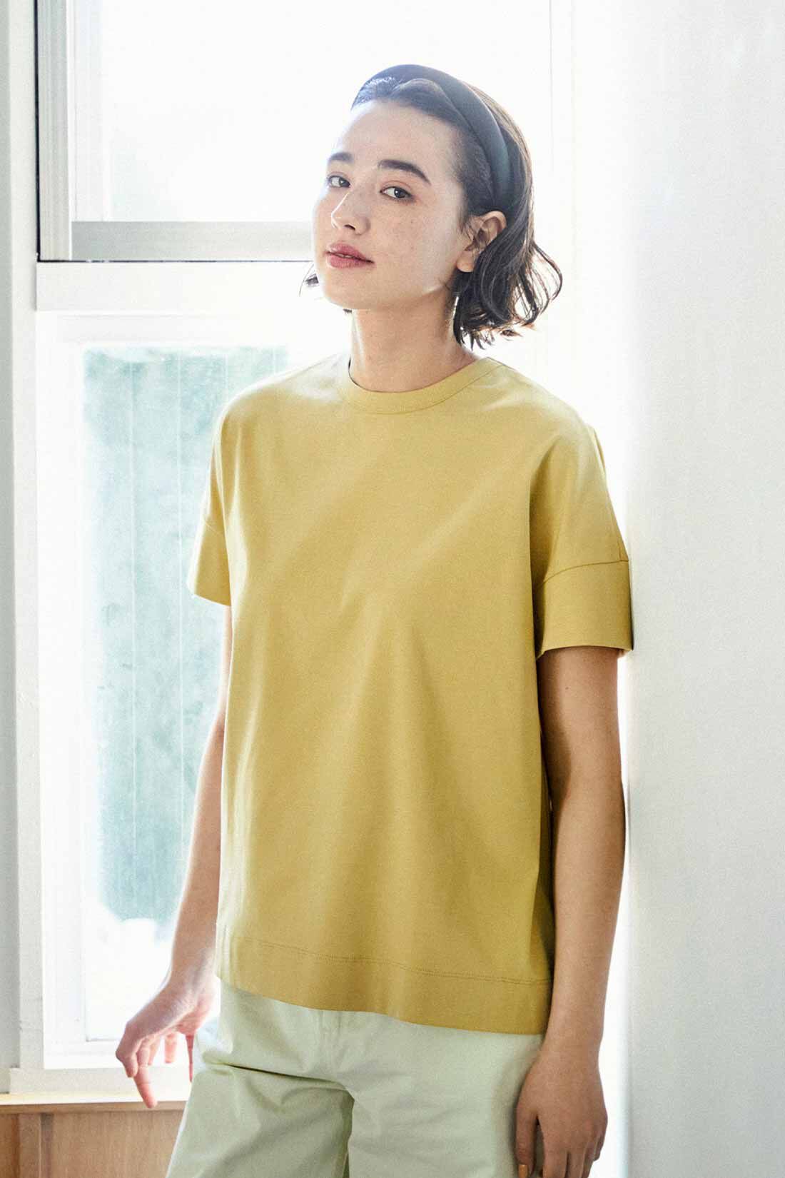 THREE FIFTY STANDARD|THREE FIFTY STANDARD シルケット加工をほどこした ダブルスリーブTシャツの会