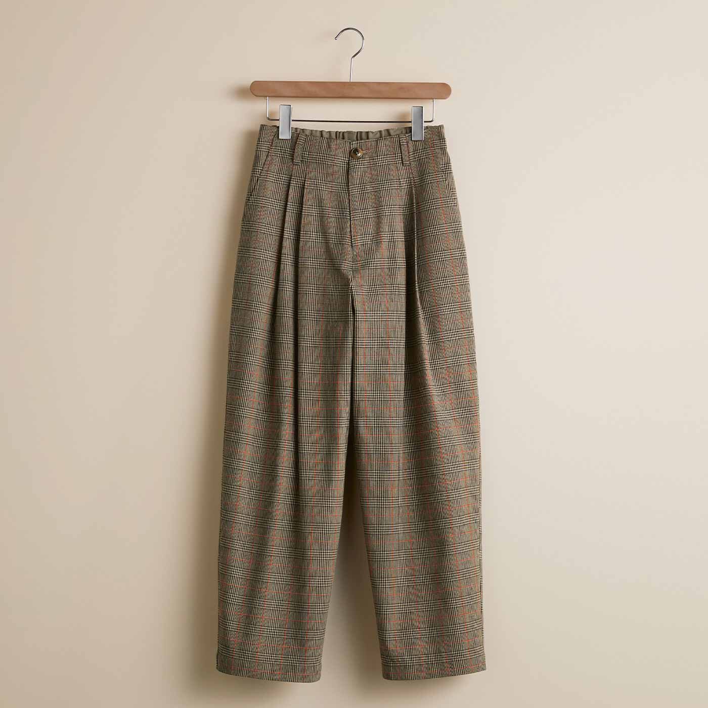 発掘 - 新登場ブランド HED MAYNER ヘリンボーン柄 パンツ S（フェリシモファッション パンツ