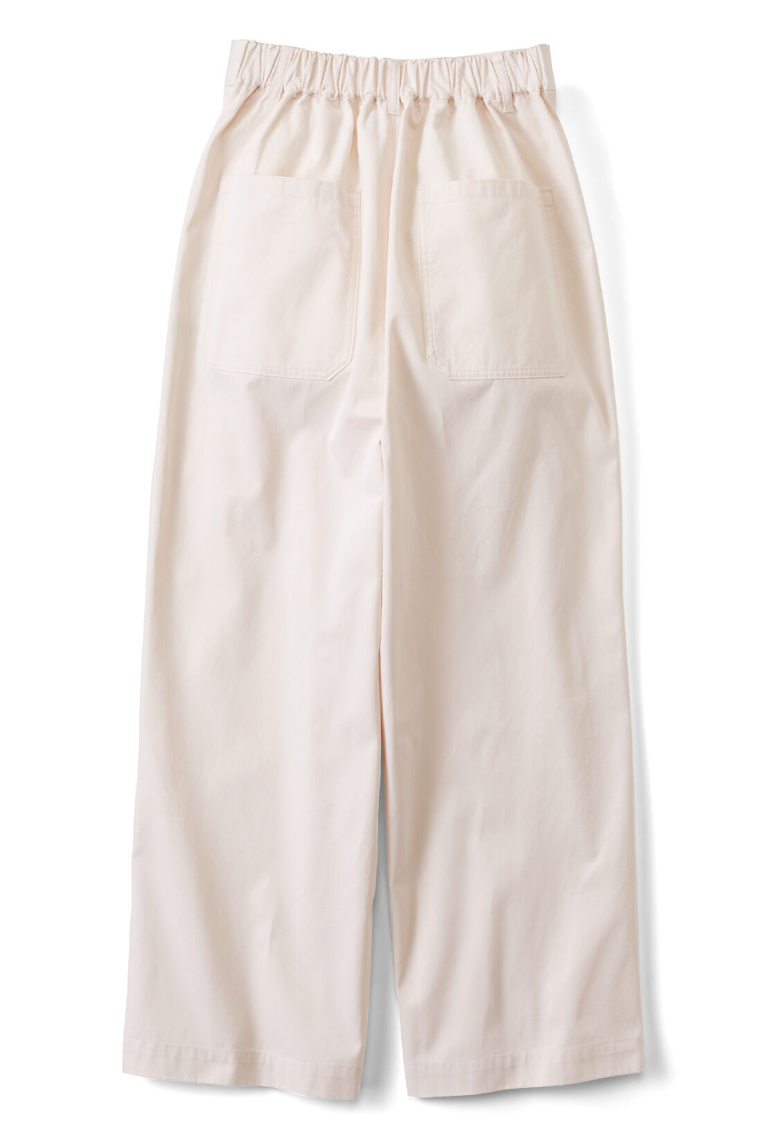 THREE FIFTY STANDARD［スリーフィフティースタンダード］|THREE FIFTY STANDARD タックチノワイドパンツ〈アイボリー〉|BACK