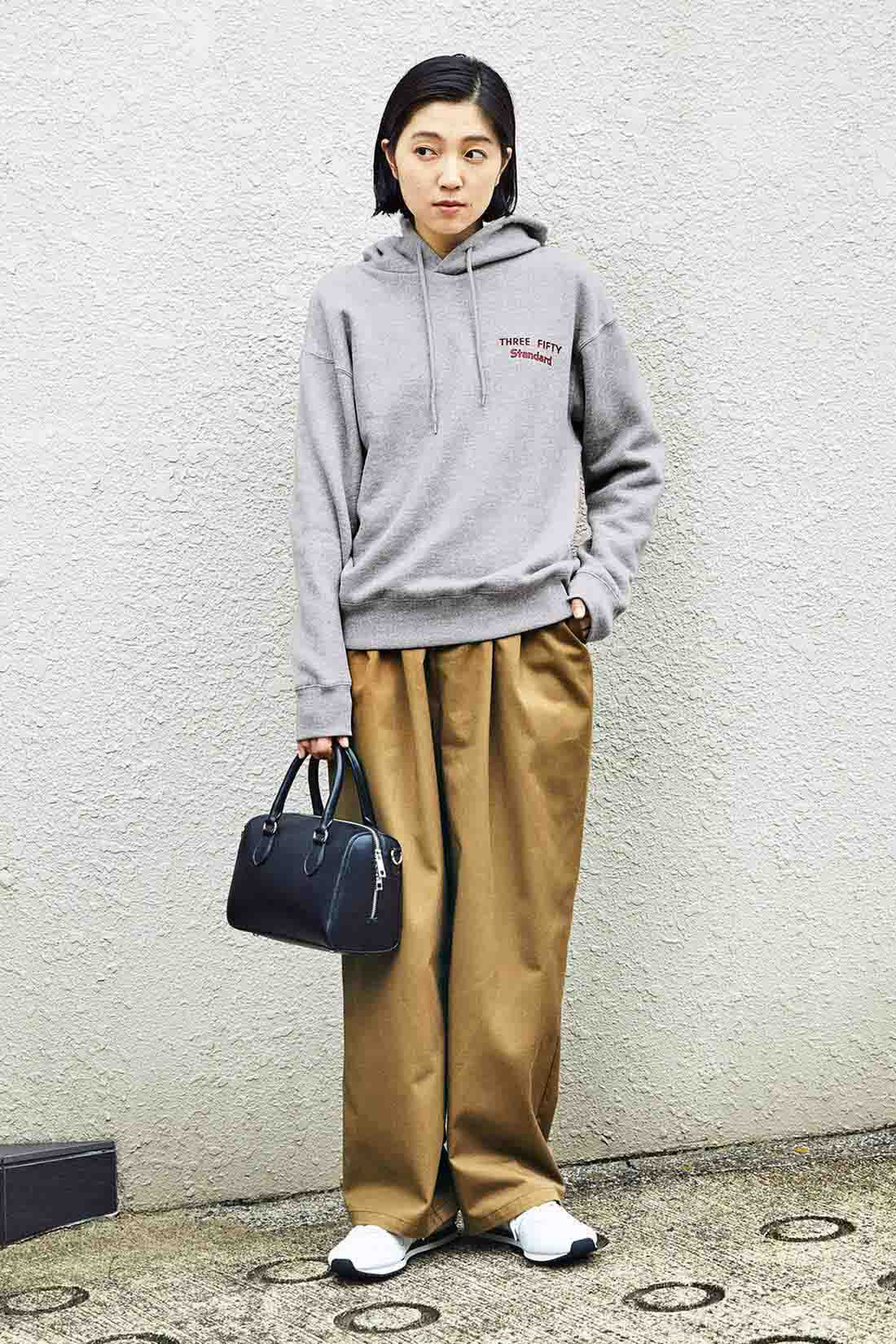 THREE FIFTY STANDARD［スリーフィフティースタンダード］|THREE FIFTY STANDARD カジュアルすぎないチノパンツ〈キャメル〉
