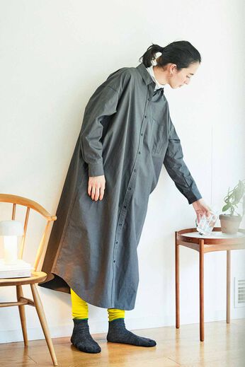 THREE FIFTY STANDARD［スリーフィフティースタンダード］ | 裏起毛のカットソータートル　ＴＦＳ