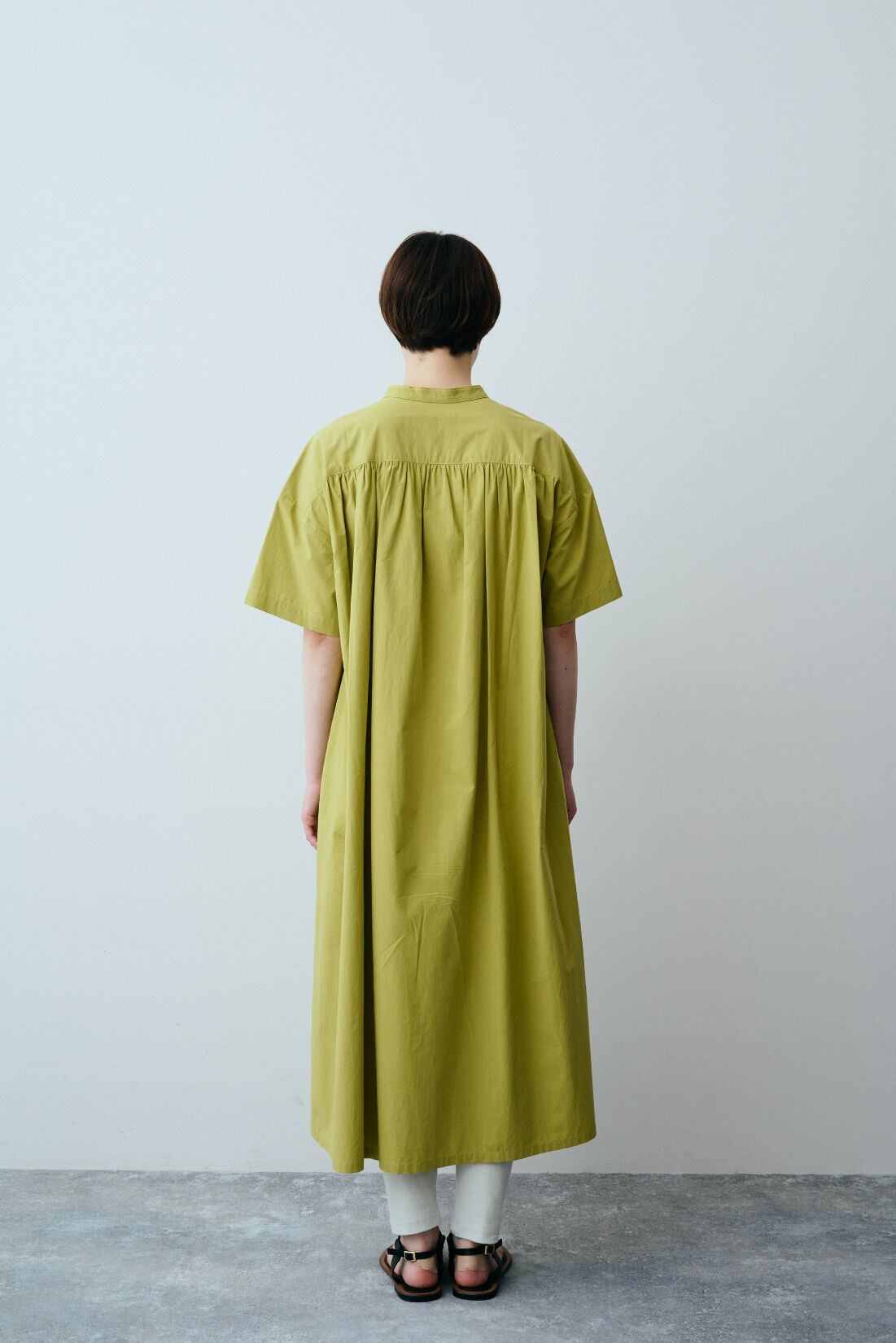 THREE FIFTY STANDARD|本革巾着ショルダーバッグ〈ブラック〉ＴＦＳのコーディネート