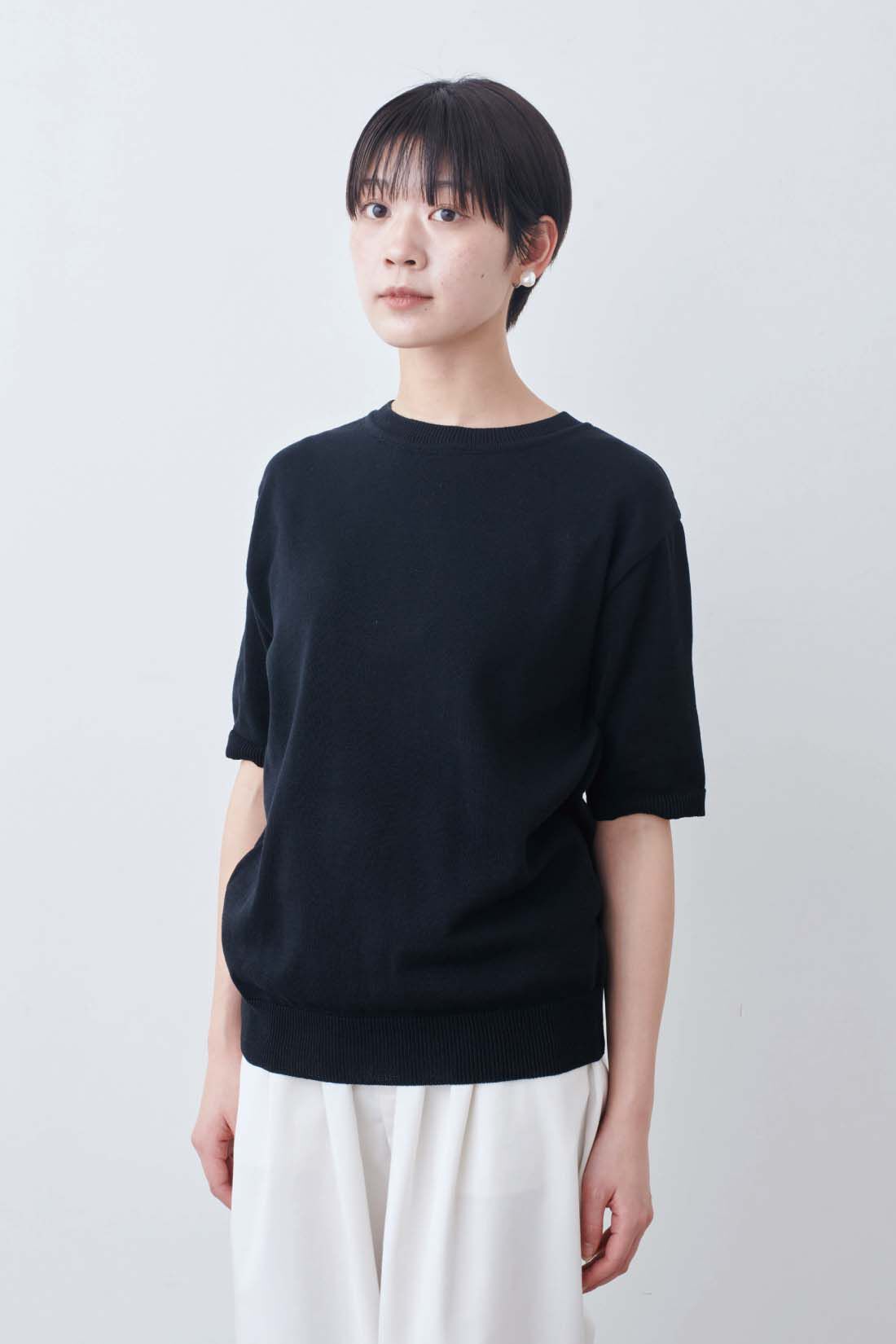 THREE FIFTY STANDARD［スリーフィフティースタンダード］|THREE FIFTY STANDARD　ガラスパールのイヤアクセサリー