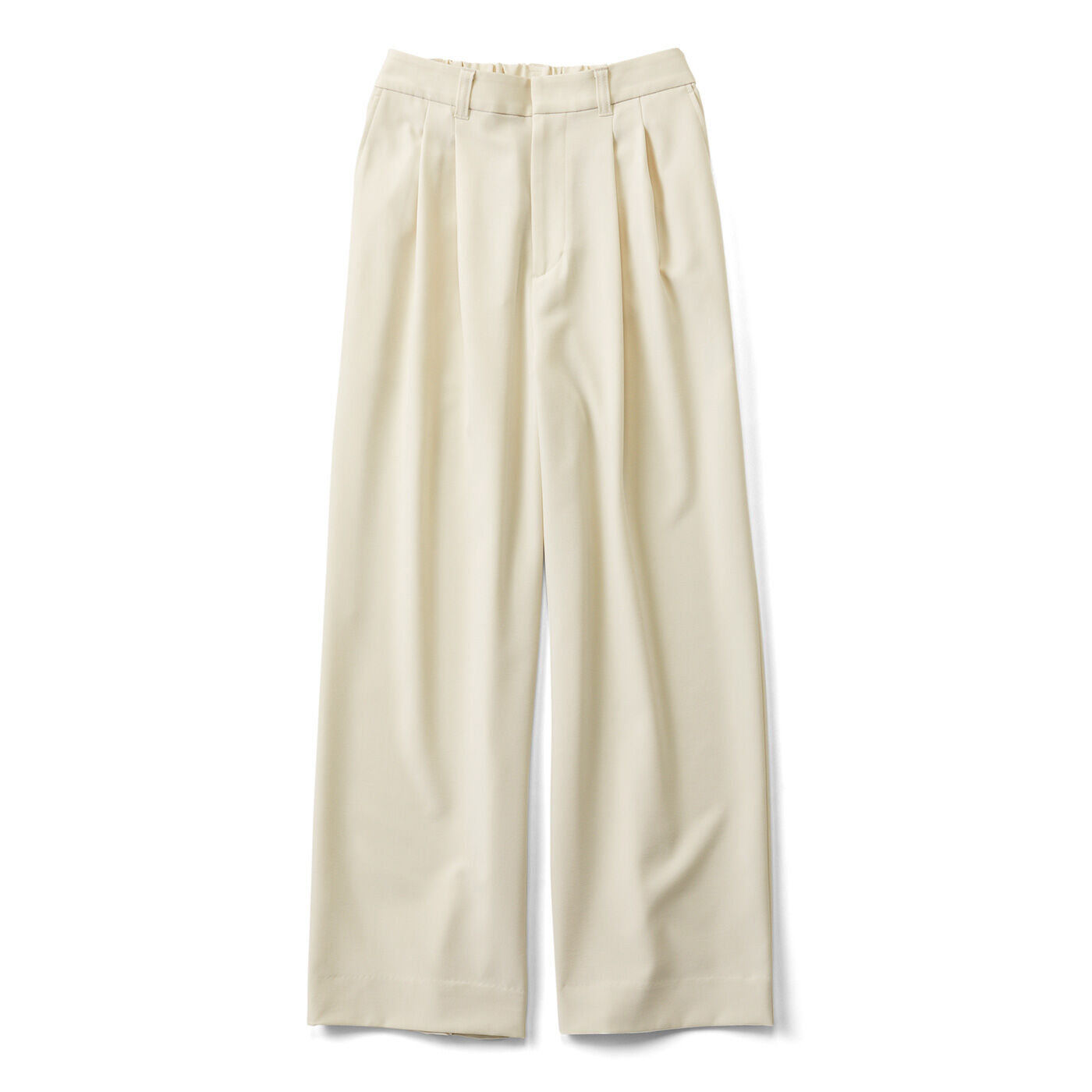 THREE FIFTY STANDARD ウール混センタープレスタックパンツ