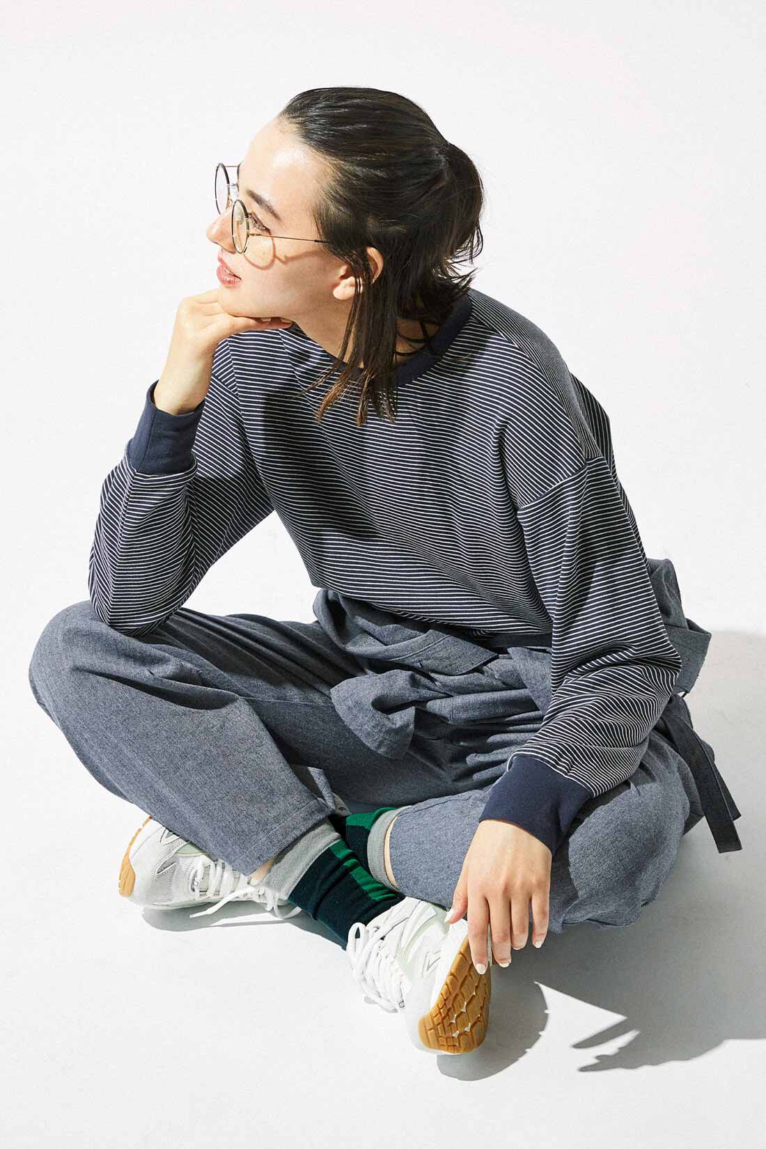 THREE FIFTY STANDARD［スリーフィフティースタンダード］|THREE FIFTY STANDARD ポンチボーダーTシャツの会
