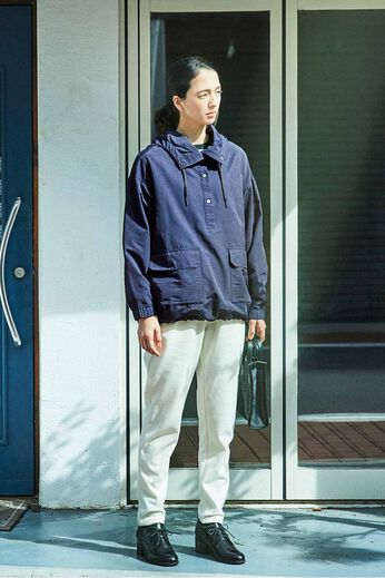 THREE FIFTY STANDARD［スリーフィフティースタンダード］ | アノラックパーカー〈ネイビー〉　ＴＦＳ