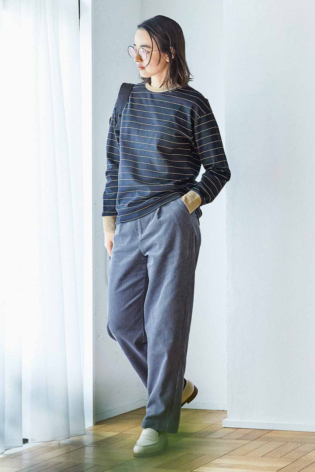 THREE FIFTY STANDARD［スリーフィフティースタンダード］|THREE FIFTY STANDARD ポンチボーダーTシャツの会