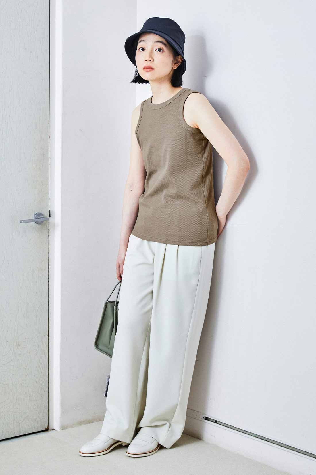 THREE FIFTY STANDARD［スリーフィフティースタンダード］|THREE FIFTY STANDARD 内側メッシュのバケットハット〈ネイビー〉