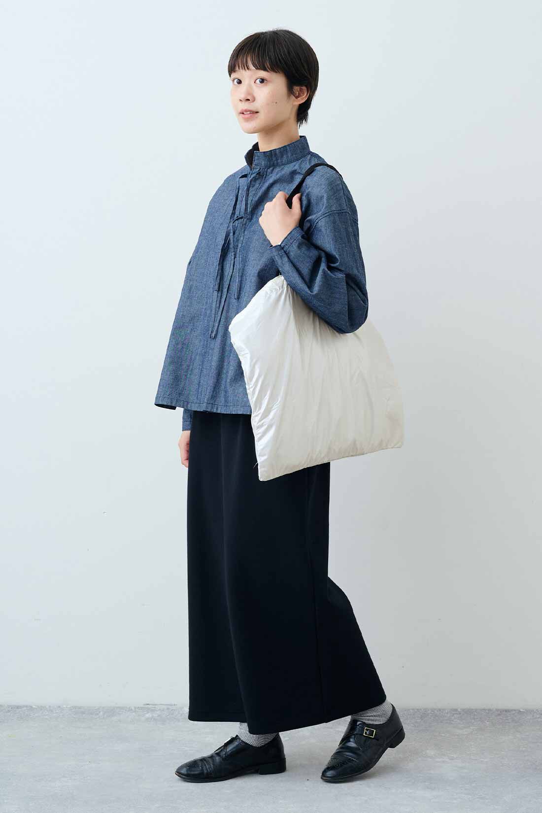 THREE FIFTY STANDARD［スリーフィフティースタンダード］|THREE FIFTY STANDARD　金子敦子さんと作った 便利な2-WAYバッグ〈シェルホワイト〉