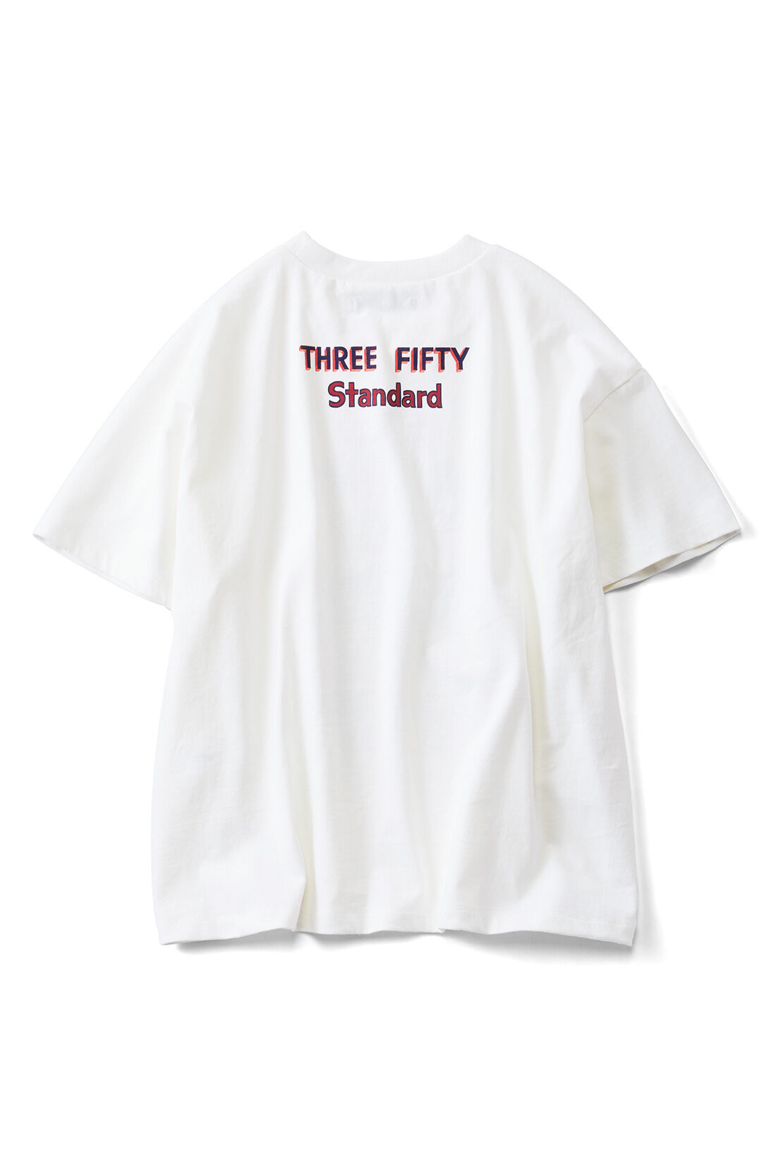 THREE FIFTY STANDARD|THREE FIFTY STANDARD ベーカリーショップTシャツ〈オフホワイト〉|BACK