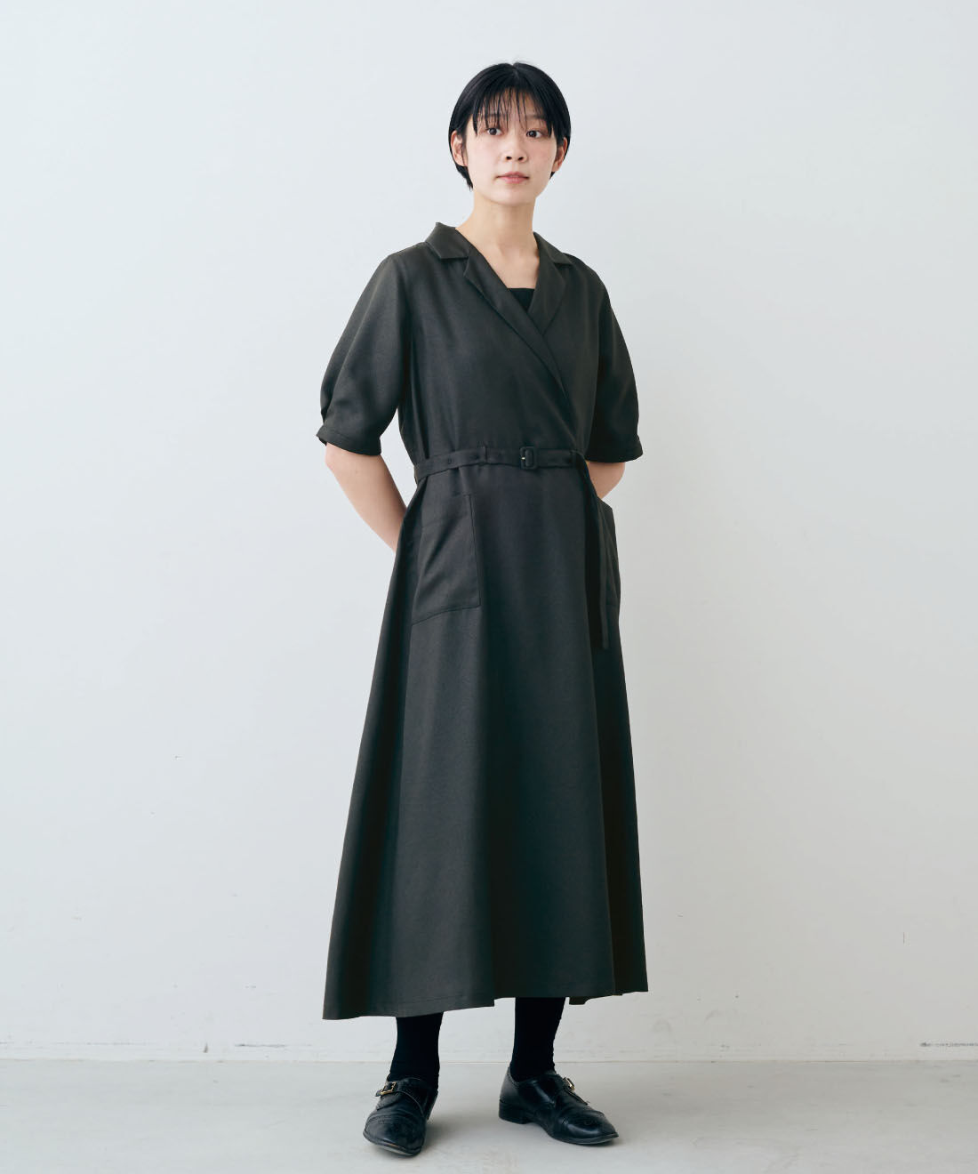 THREE FIFTY STANDARD［スリーフィフティースタンダード］|綿混 ベア天じく ブラキャミソールと日本製 抗菌防臭 レーヨンシルク混 ソックスのコーディネート