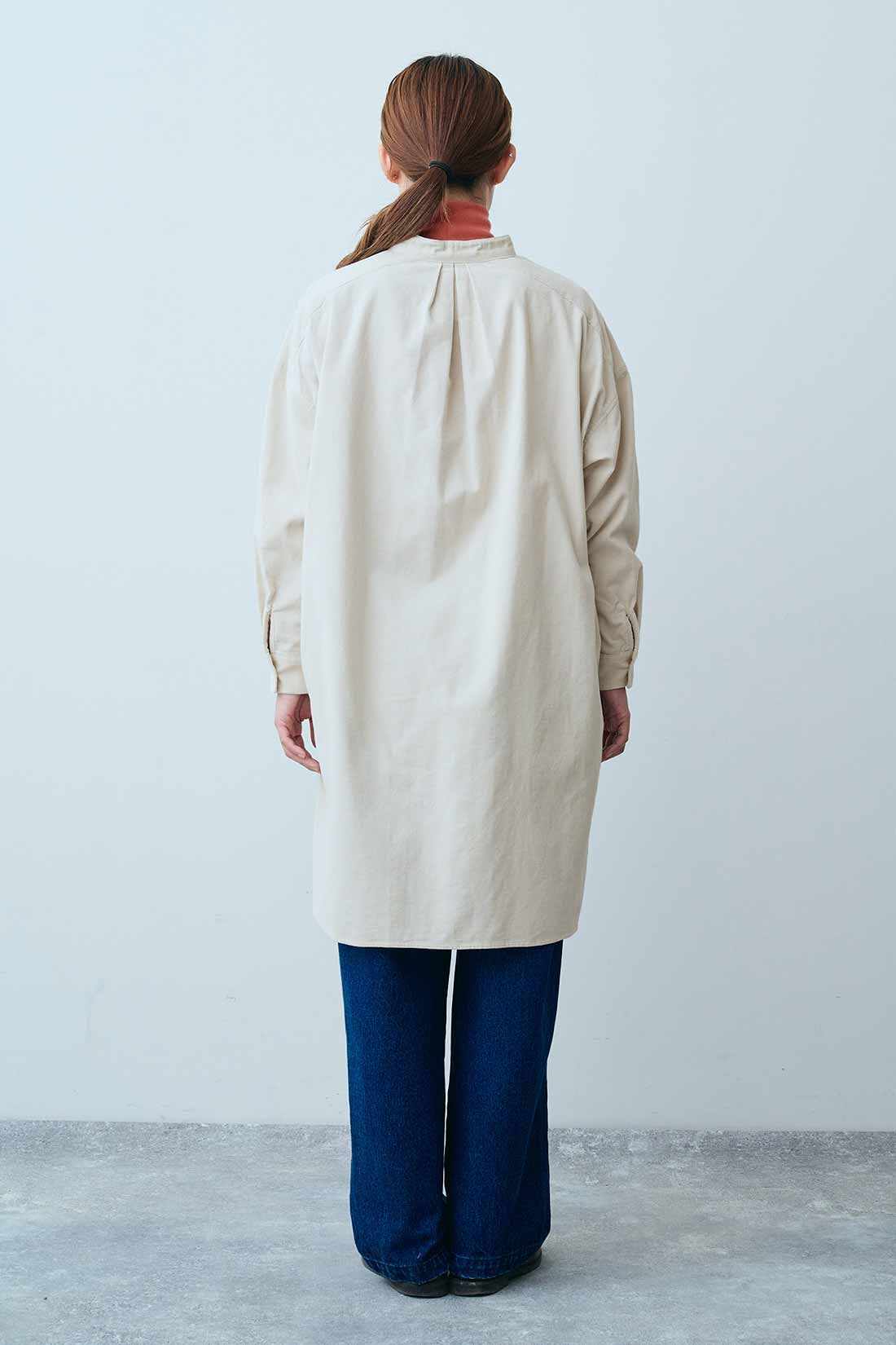 THREE FIFTY STANDARD［スリーフィフティースタンダード］|あったか両面起毛タートルＴＦＳと１０オンスデニムイージーパンツＴＦＳのコーディネート