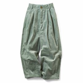 THREE FIFTY STANDARD | 金子敦子さんと作った リーフグリーンのコーデュロイパンツ