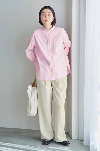THREE FIFTY STANDARD［スリーフィフティースタンダード］ | 落ち感がきれいなタックパンツＩＶ　ＴＦＳ