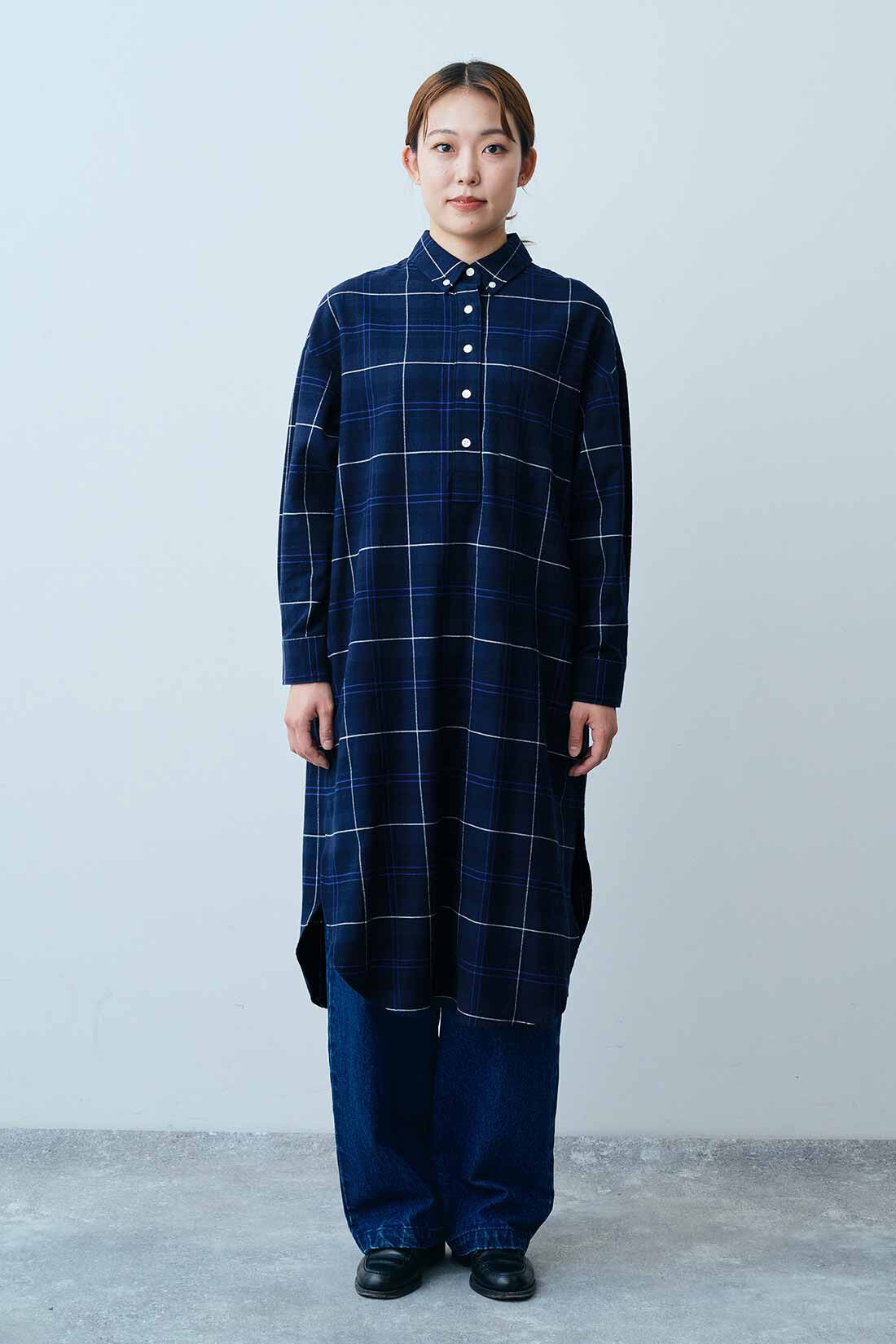 THREE FIFTY STANDARD［スリーフィフティースタンダード］|１０オンスデニムイージーパンツＴＦＳのコーディネート