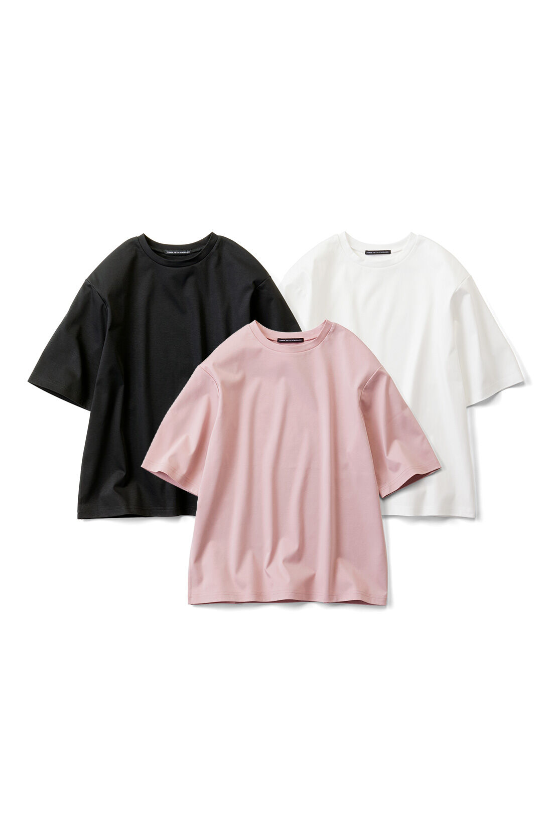 THREE FIFTY STANDARD|THREE FIFTY STANDARD シルケット加工をほどこしたベーシックシルエットのTシャツの会