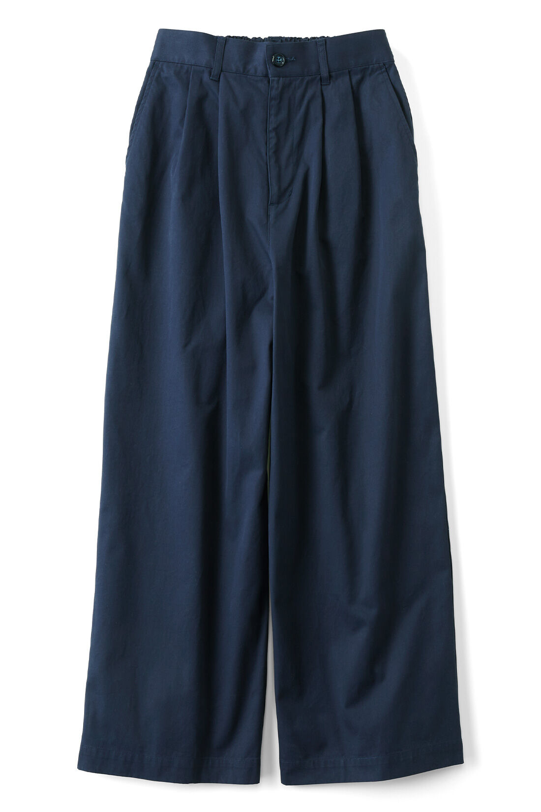 THREE FIFTY STANDARD［スリーフィフティースタンダード］|THREE FIFTY STANDARD タックチノワイドパンツ〈ネイビー〉
