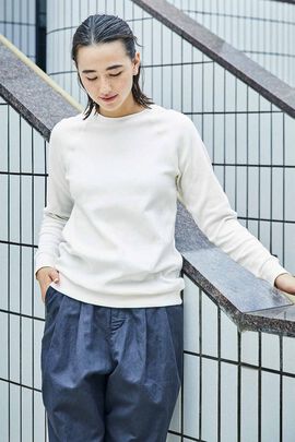 THREE FIFTY STANDARD | フライス編みのラグランＴシャツＴＦＳ