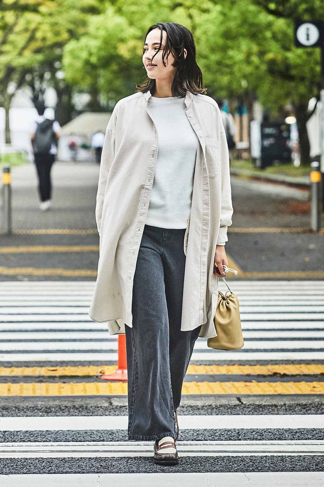 CORPUS TOKYO ジーンズ バイオブリーチブルーデニム メンズ