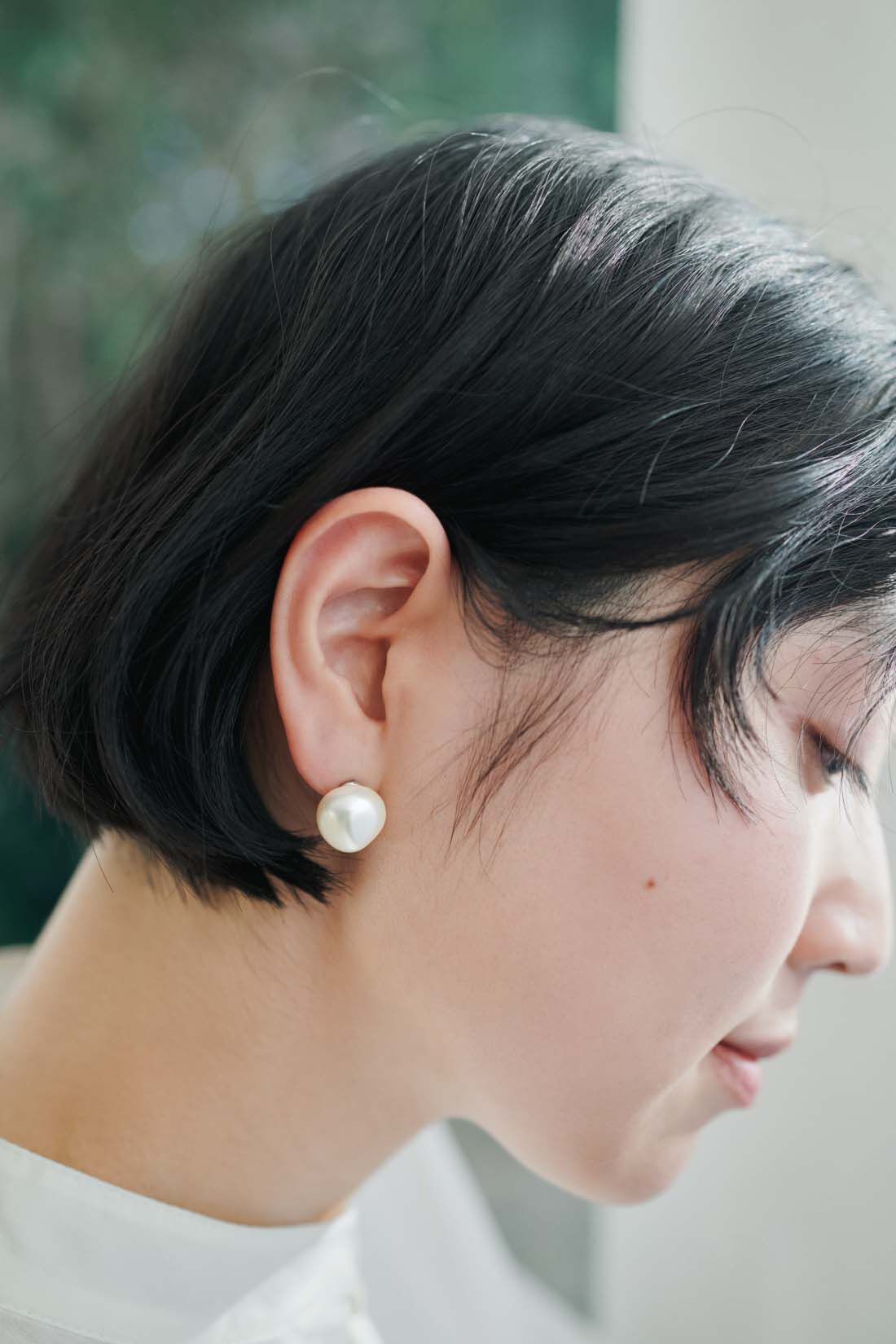 THREE FIFTY STANDARD［スリーフィフティースタンダード］|THREE FIFTY STANDARD　ガラスパールのイヤアクセサリー