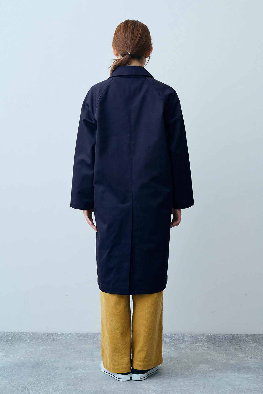 THREE FIFTY STANDARD［スリーフィフティースタンダード］|ミュルーズモダンコートＮＶ　ＴＦＳとコーデュロイパンツマスタードイエローＴＦＳのコーディネート