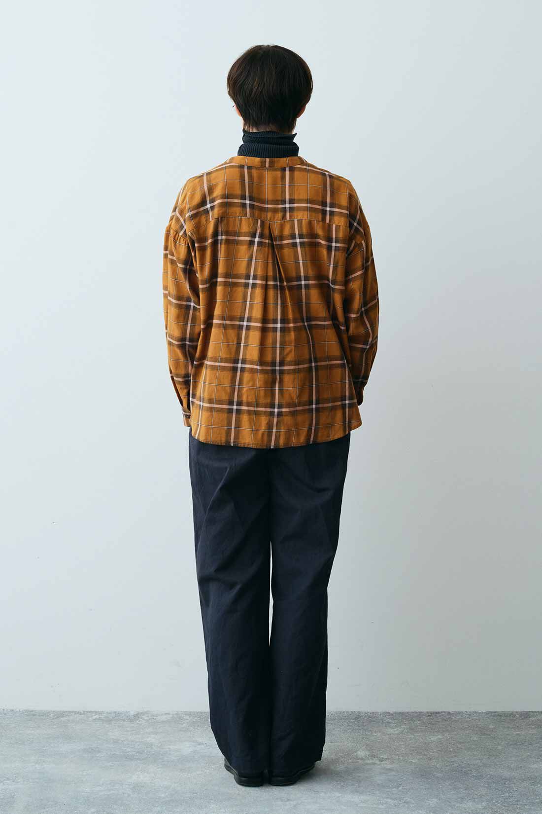 THREE FIFTY STANDARD|リネン混パンツダークネイビーＴＦＳのコーディネート
