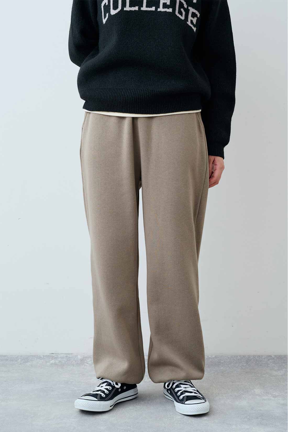 THREE FIFTY STANDARD［スリーフィフティースタンダード］|THREE FIFTY STANDARD　シルエットを変えられる 裏起毛カットソーパンツの会|FRONT