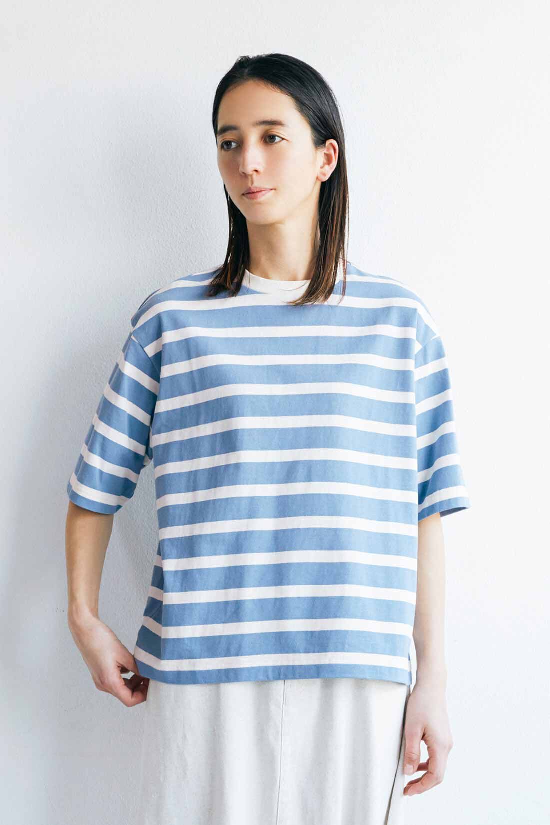 THREE FIFTY STANDARD　ボーイに仕上げたボーダーTシャツの会