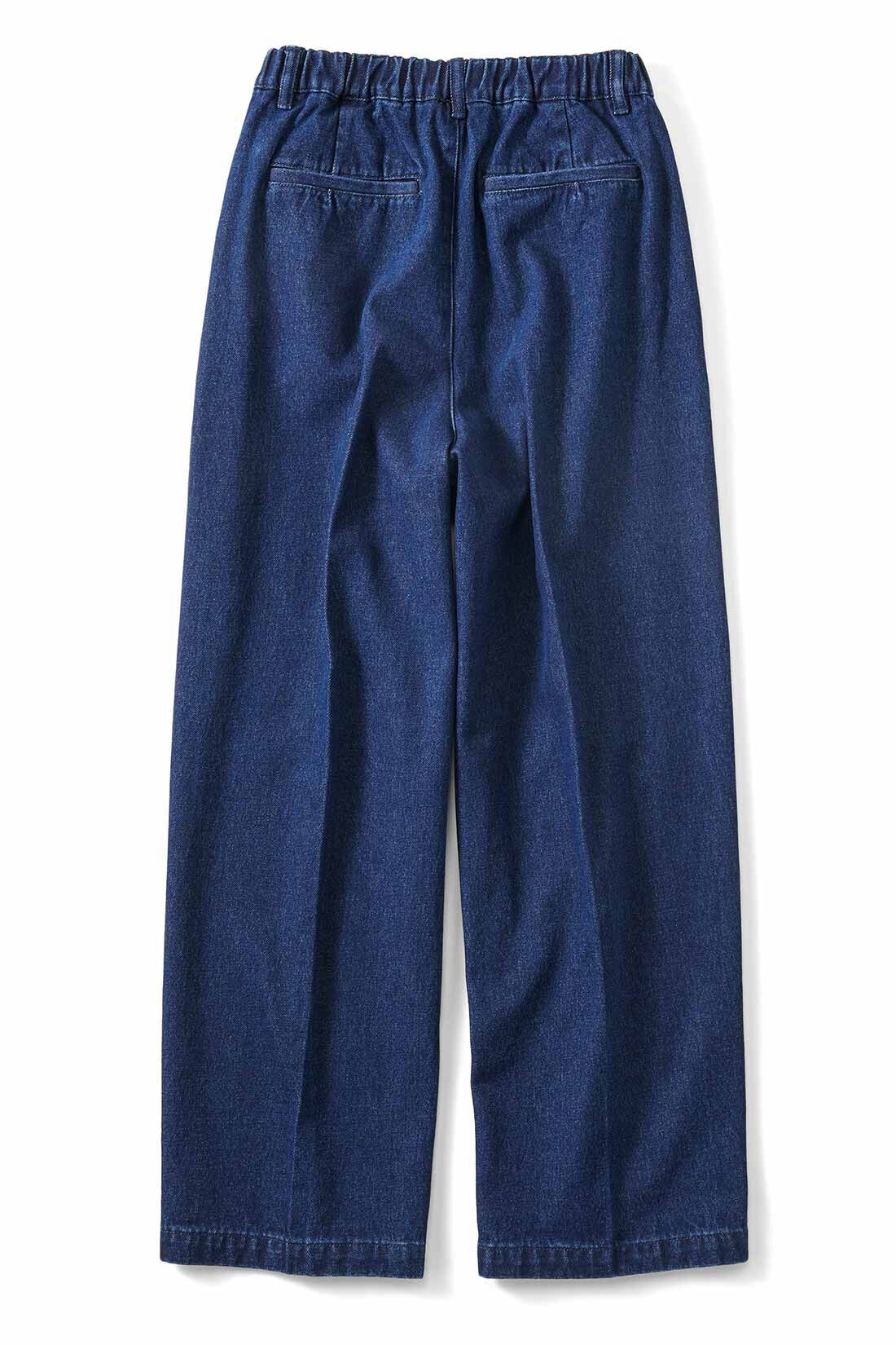 THREE FIFTY STANDARD［スリーフィフティースタンダード］|THREE FIFTY STANDARD デニムのトラウザーパンツ|BACK