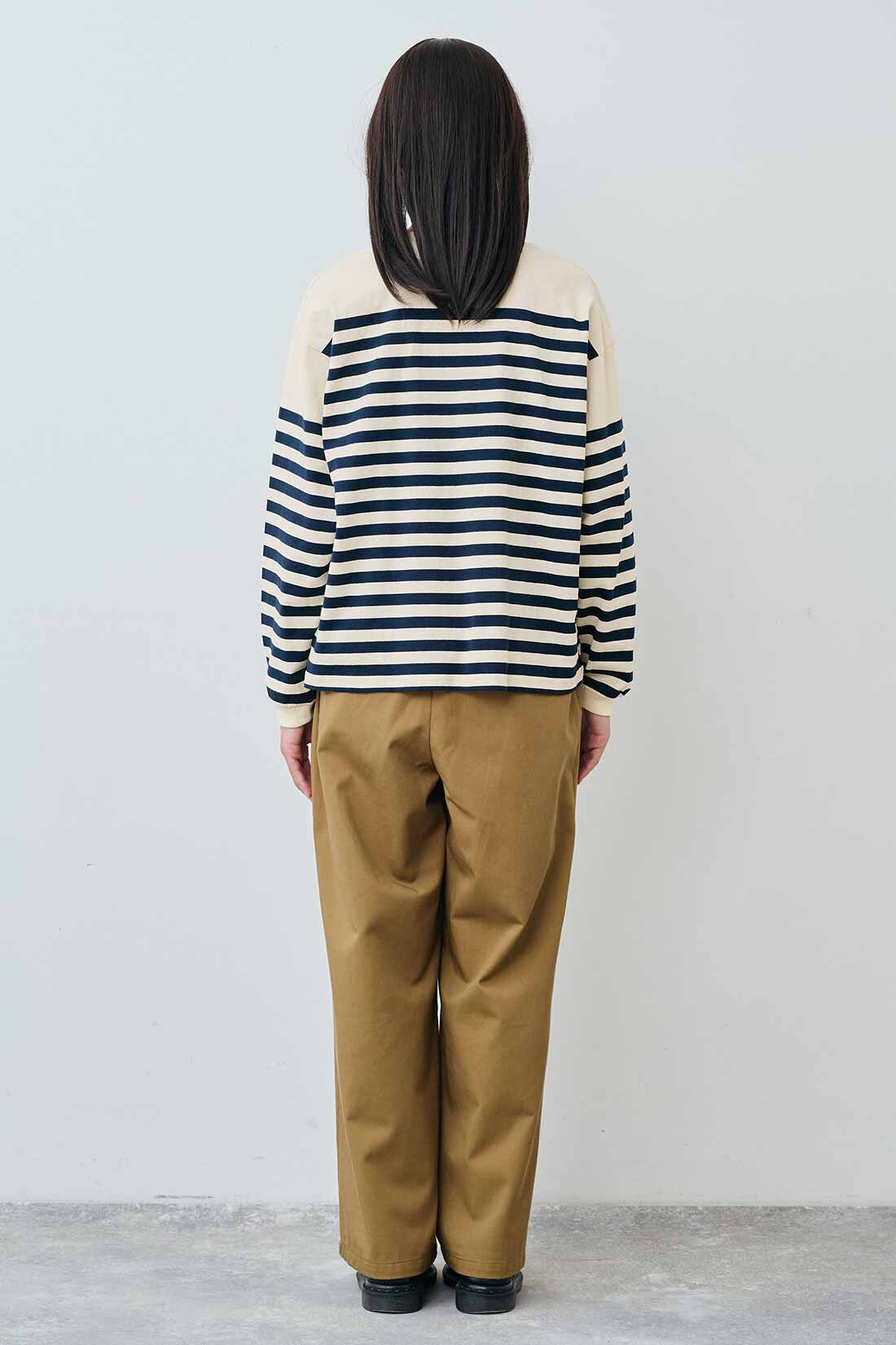 THREE FIFTY STANDARD［スリーフィフティースタンダード］|カジュアルすぎないチノパンツ〈キャメル〉のコーディネート