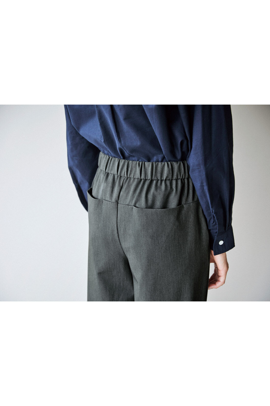 THREE FIFTY STANDARD イージーワイドパンツ〈杢グレー〉｜パンツ｜ボトムス｜レディースファッション｜レディースファッション・洋服の通販｜THREE  FIFTY STANDARD