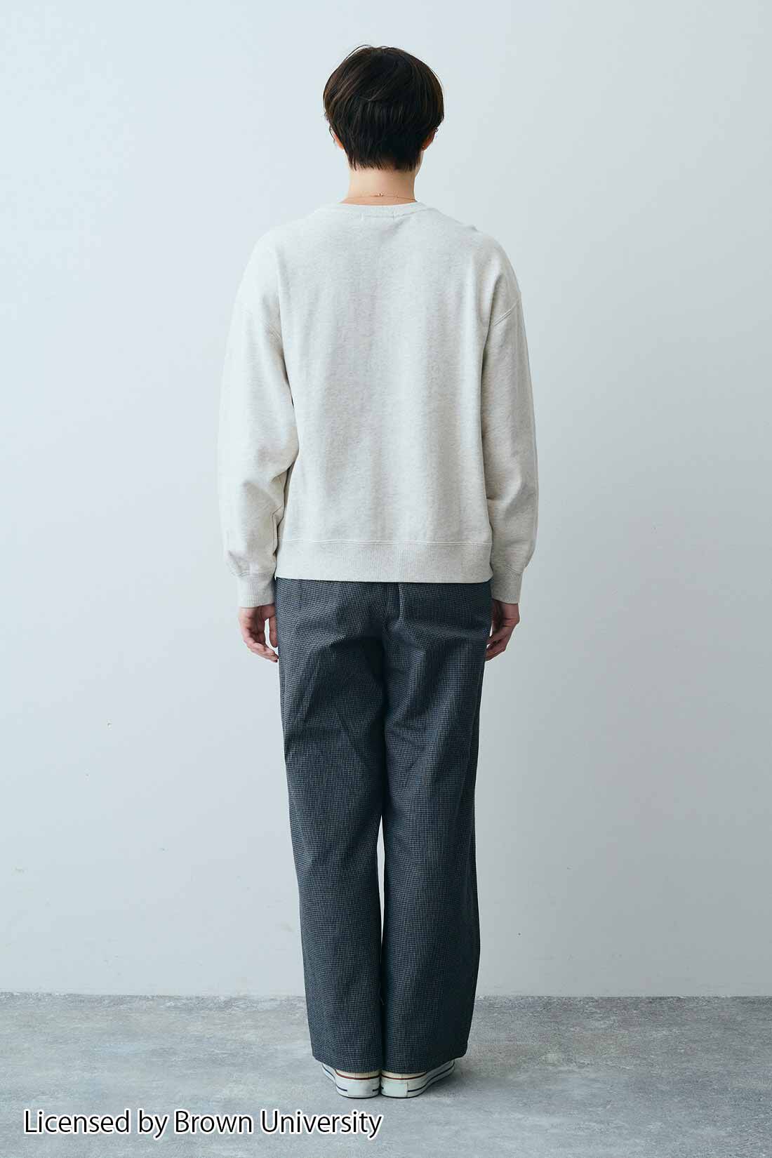 THREE FIFTY STANDARD|ロゴスウェットトップス〈オートミール〉ＴＦＳのコーディネート