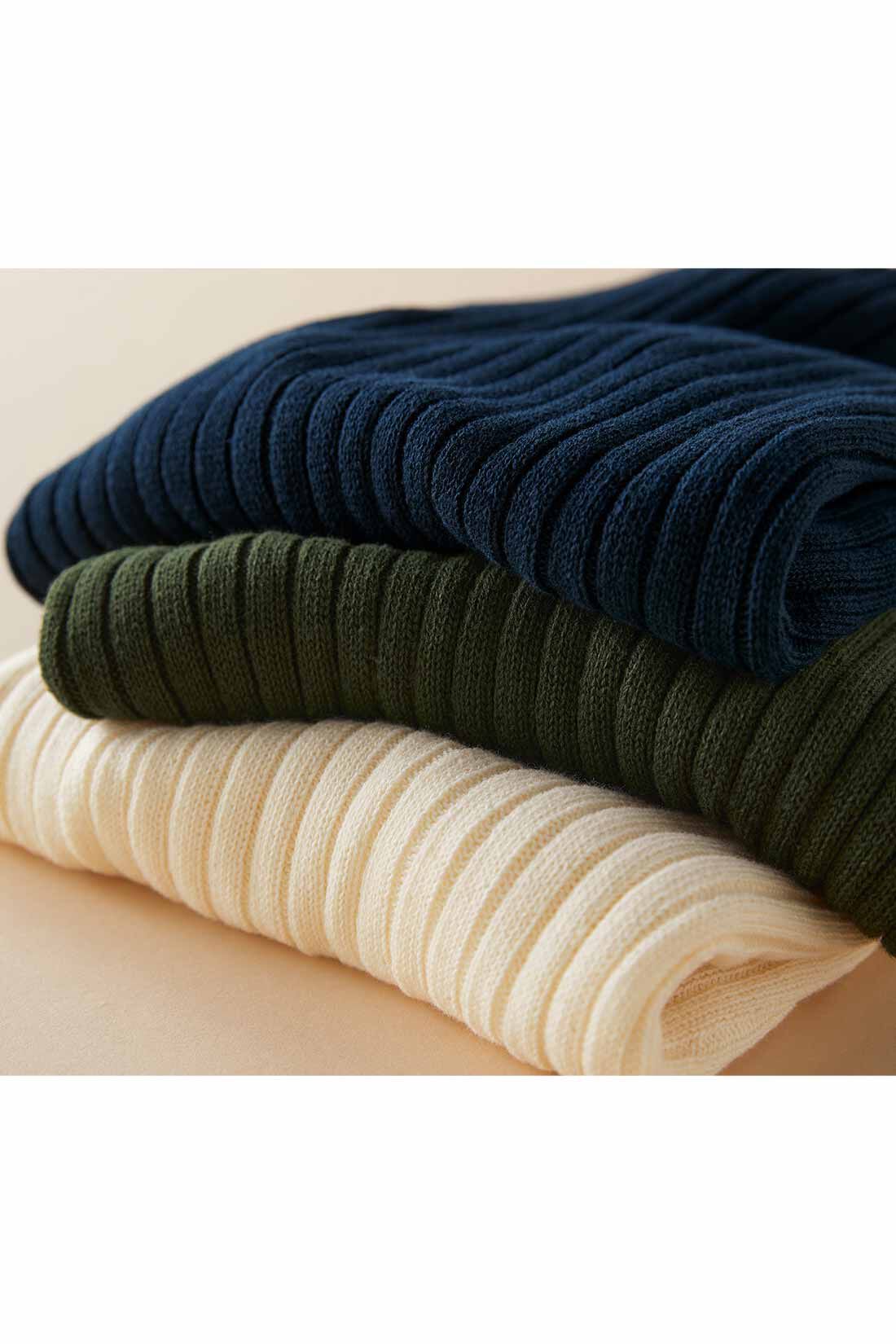 THREE FIFTY STANDARD［スリーフィフティースタンダード］|THREE FIFTY STANDARD コットン100％のリブタートルの会|チクチク感が苦手な方にもストレスを感じさせない綿100％の日本製ニット