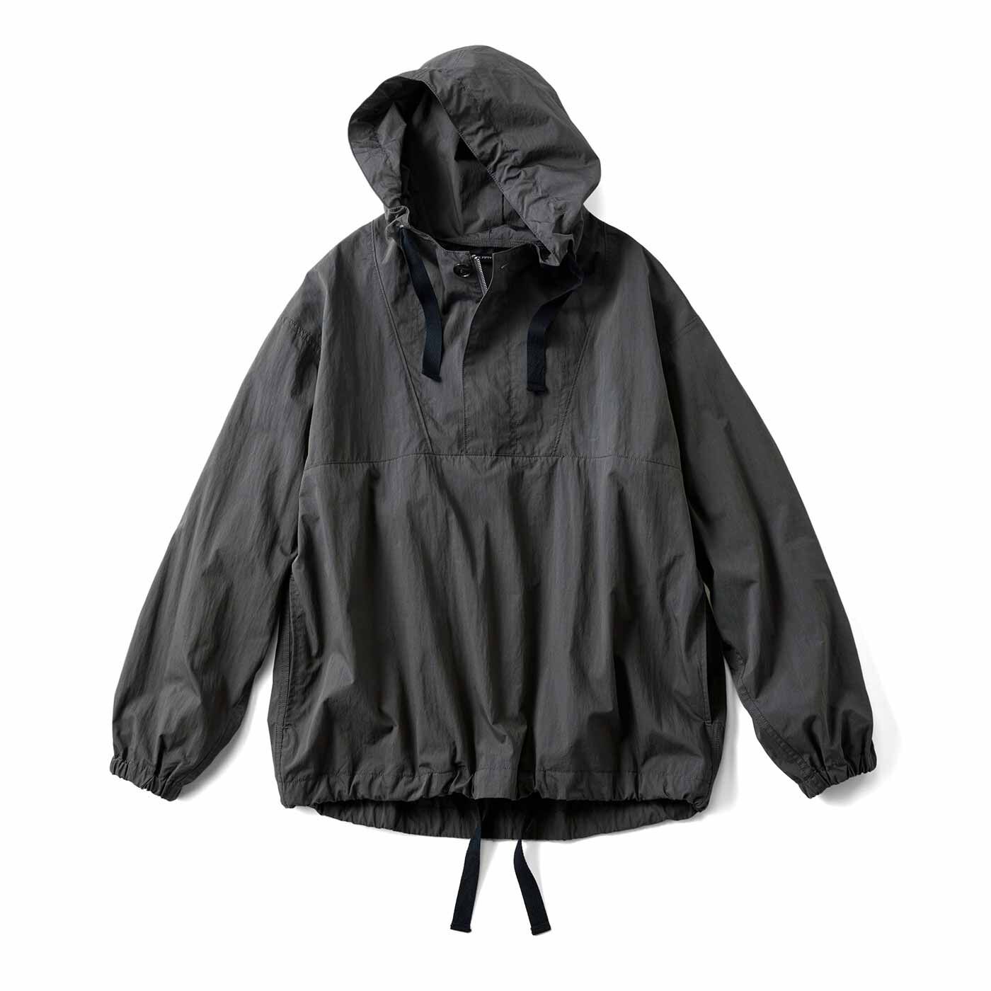 THREE FIFTY STANDARD コットンナイロンのアノラックパーカー