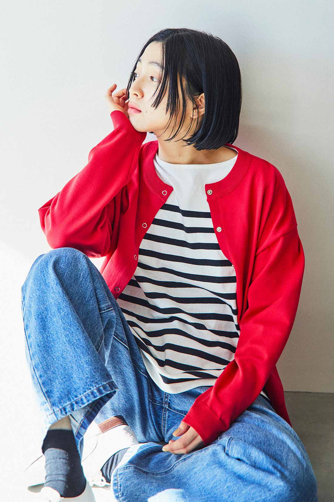 THREE FIFTY STANDARD［スリーフィフティースタンダード］|THREE FIFTY STANDARD パネルボーダーTシャツの会