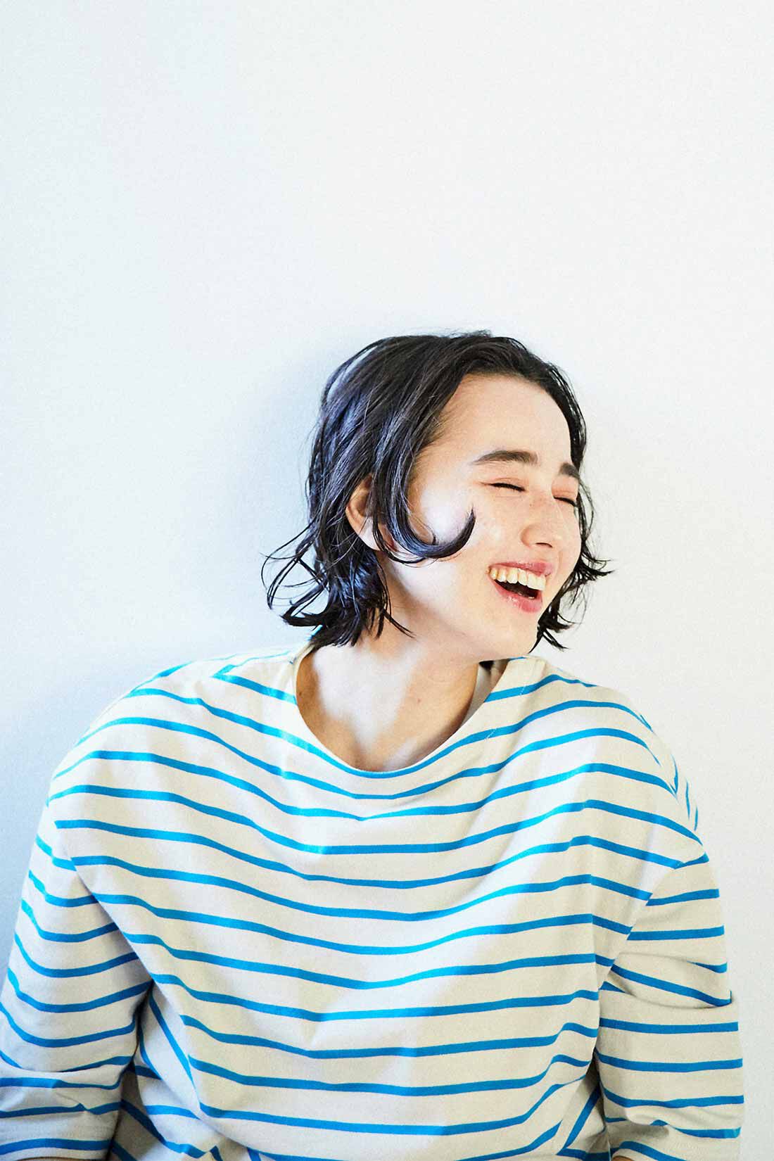 THREE FIFTY STANDARD［スリーフィフティースタンダード］|THREE FIFTY STANDARD ドロップショルダーのボーダーTシャツの会