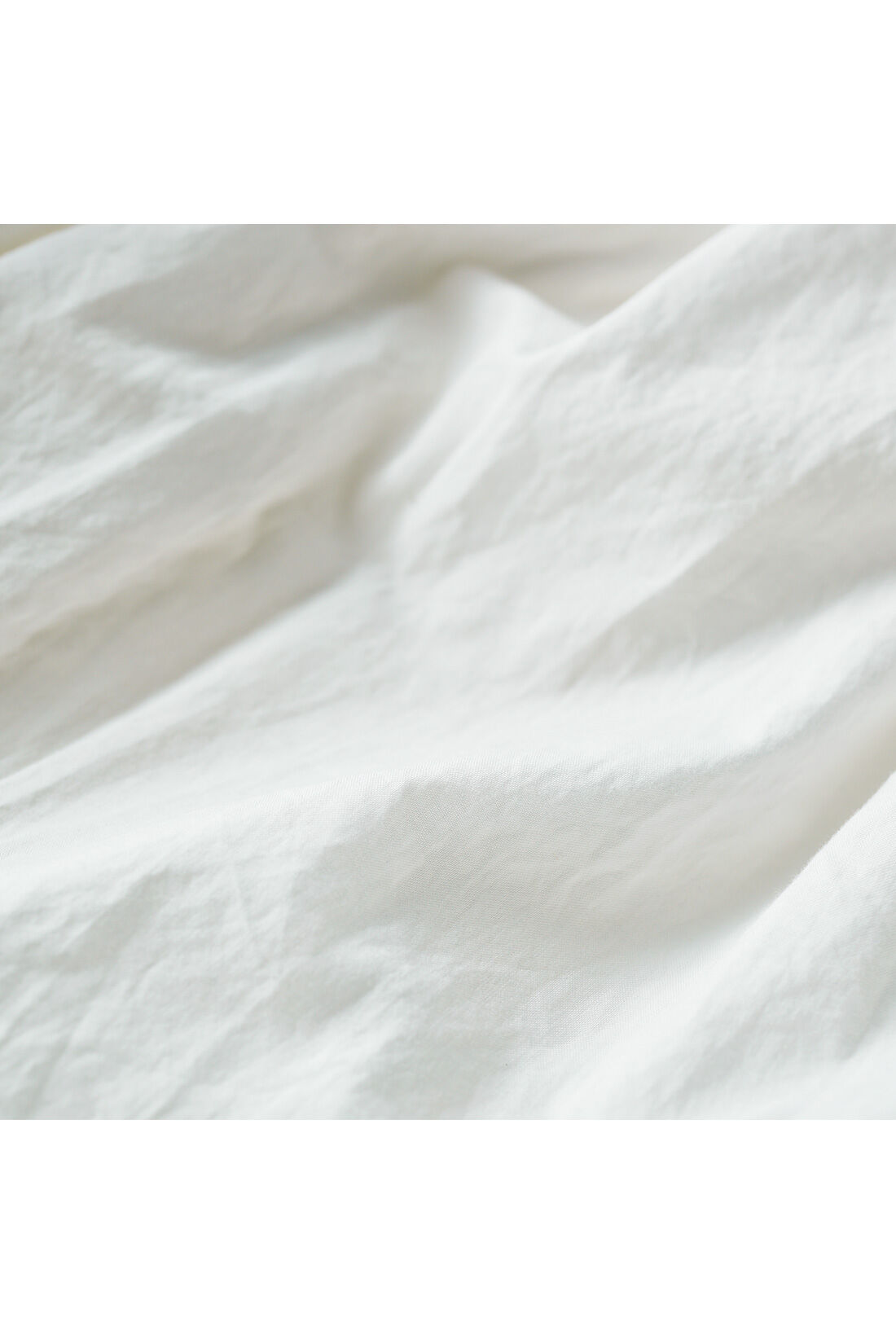 THREE FIFTY STANDARD|THREE FIFTY STANDARD 金子敦子さんと作った 真っ白なギャザースカート|こだわりの綿素材　細番手のオーガニックコットンを高密度で織り上げたハリのある生地。