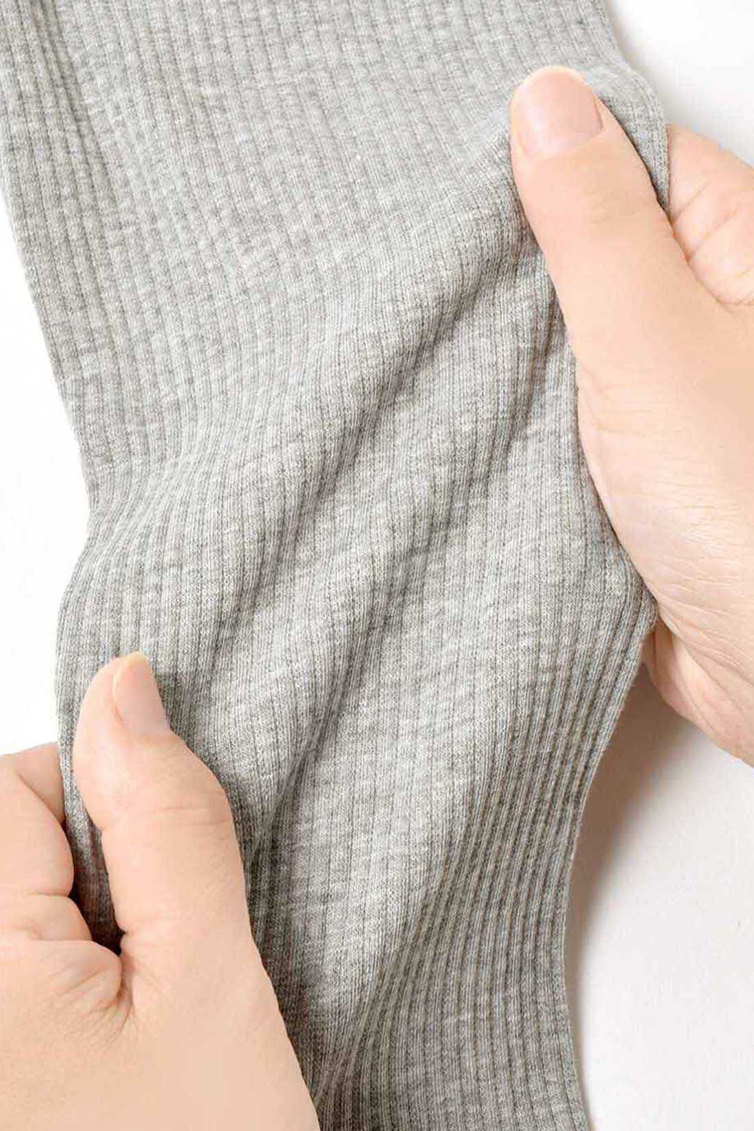 FELISSIMO Mama|【はじめてのマタニティセット】Moredde　マタニティから産後も使える　ワンピースパジャマ〈ドット〉＆ウエストクロスのリブレギンス〈杢グレー〉