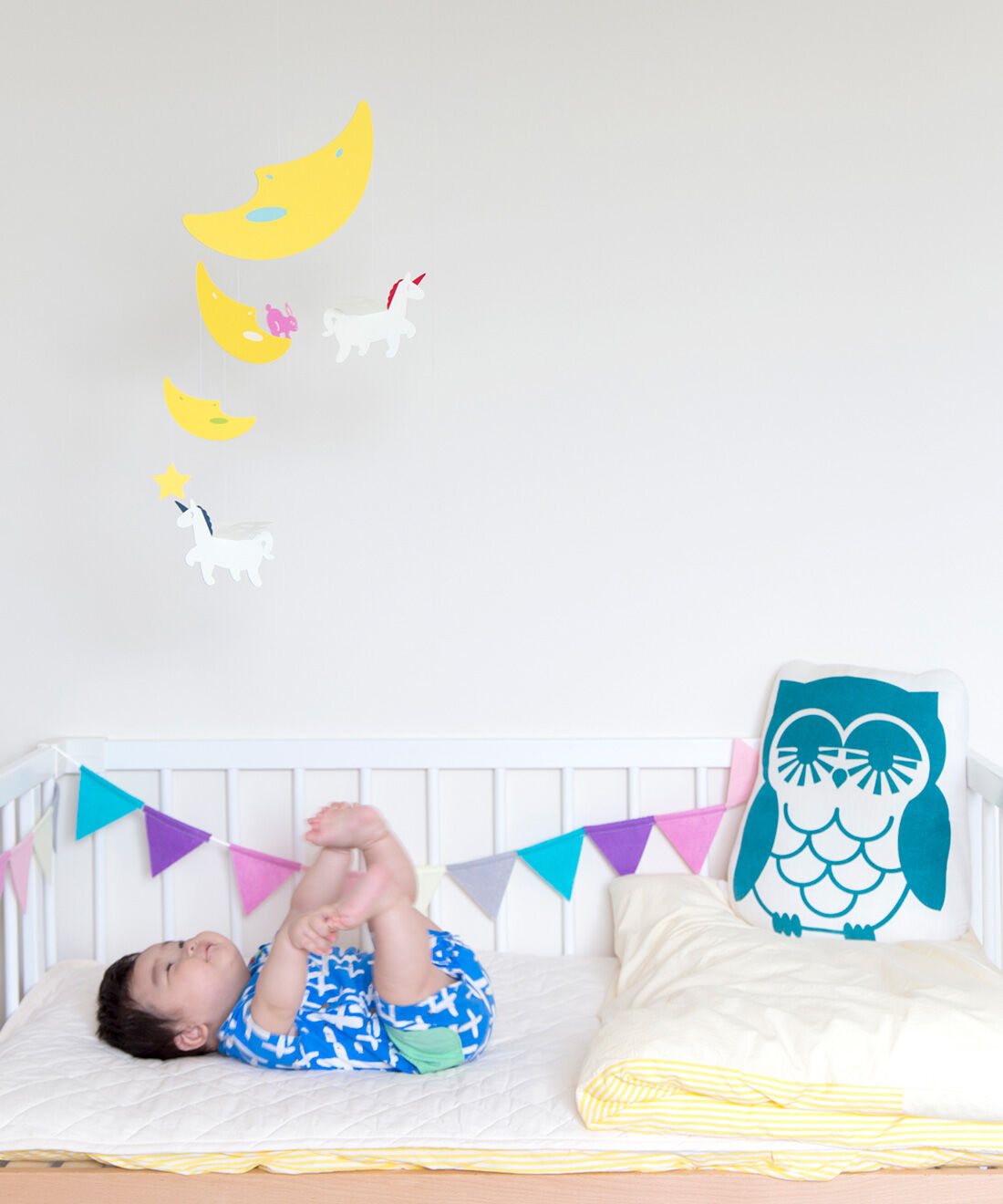 フェリシモMama|[Mama select]Manu Mobiles モビール 月と天馬