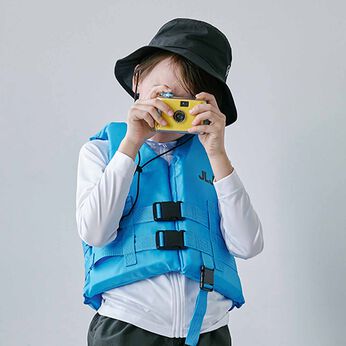フェリシモMama | フローティングベスト〈ブルー〉