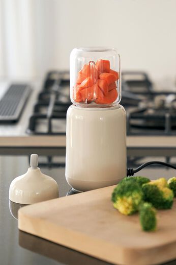 フェリシモMama | EDISONmama  離乳食ブレンダー パパっとクック 〈ベージュ〉