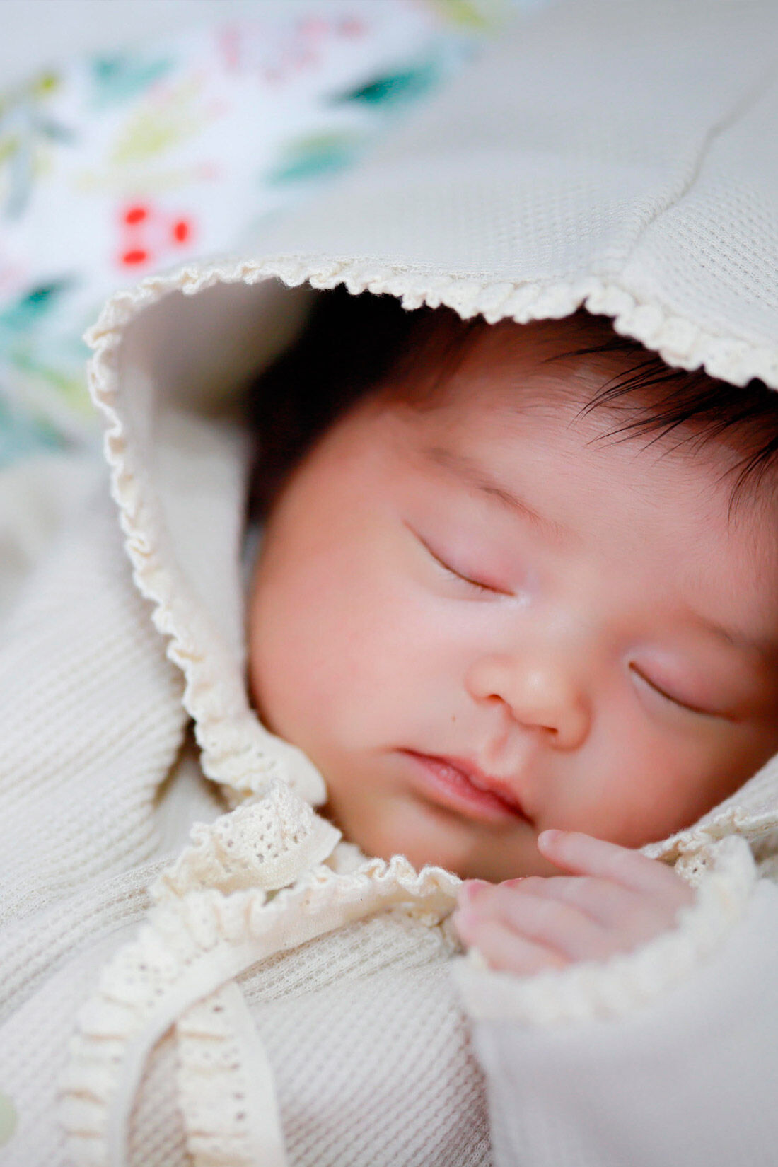 FELISSIMO Mama|【はじめての退院着セット】Moredde　ママとベビーおそろいで退院　ワンピース＆ロンパースのセレモニーセット〈ベージュ〉