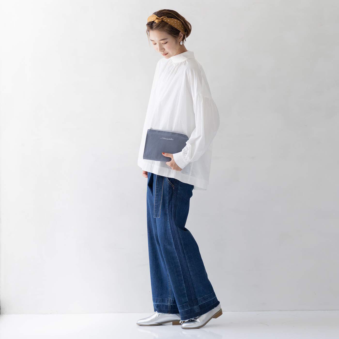 FELISSIMO Mama|Moredde　ジャバラポケットで仕分け上手　軽くてスリムな母子手帳ケース〈ブルー〉