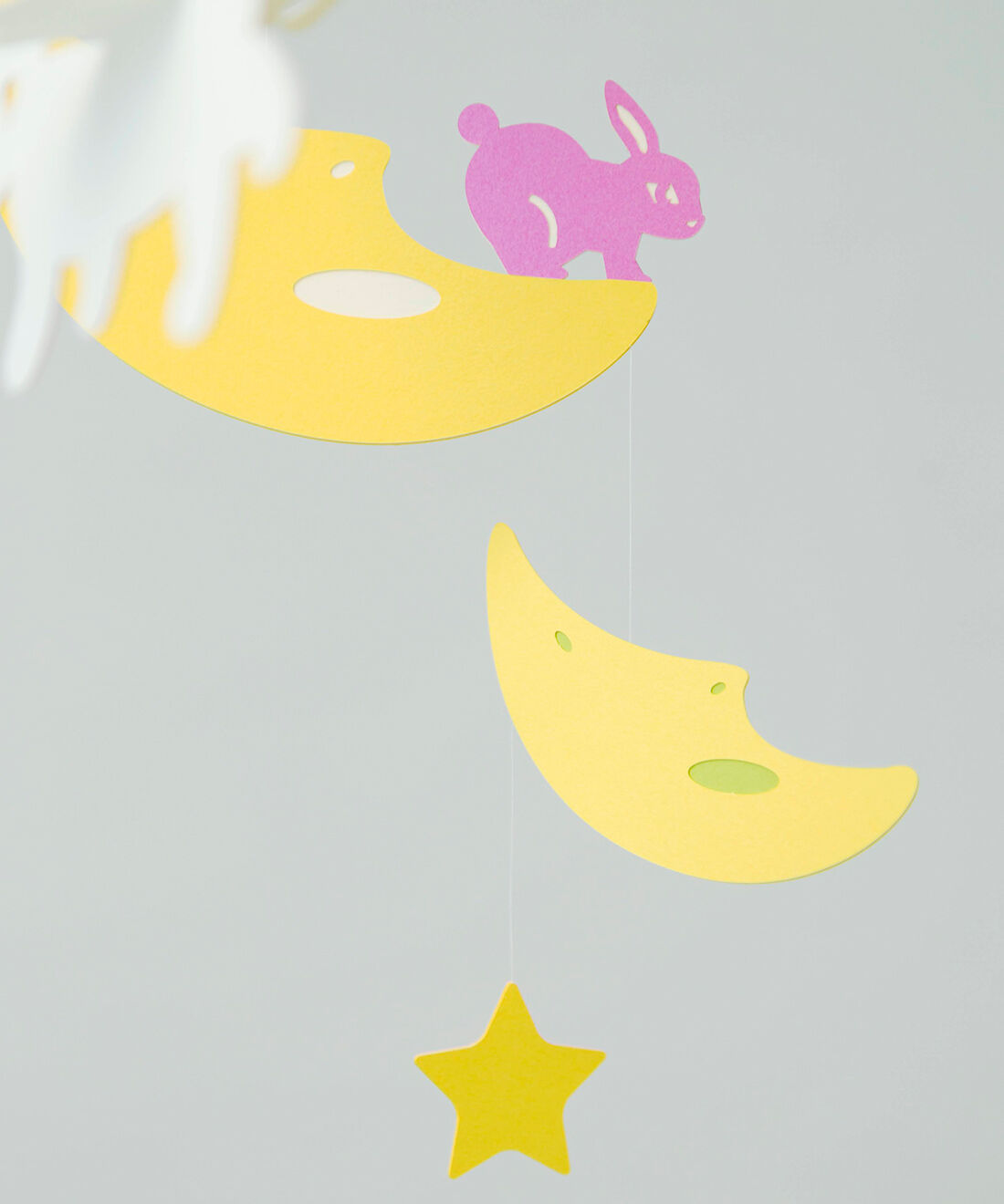 フェリシモMama|[Mama select]Manu Mobiles モビール 月と天馬